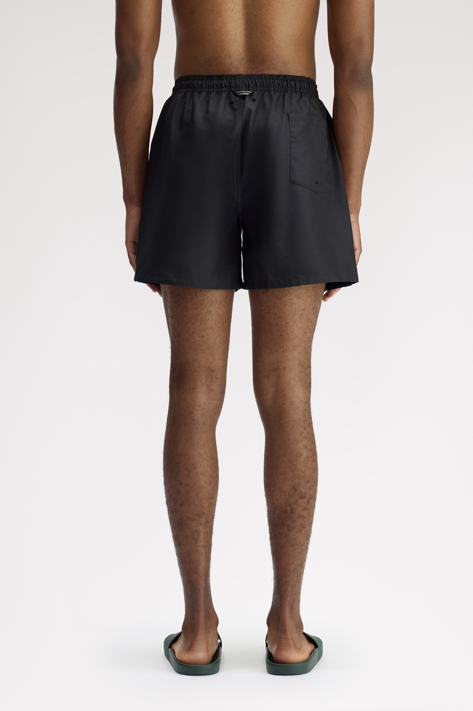 Calções de Banho em preto 'Fred Perry' Preto-2