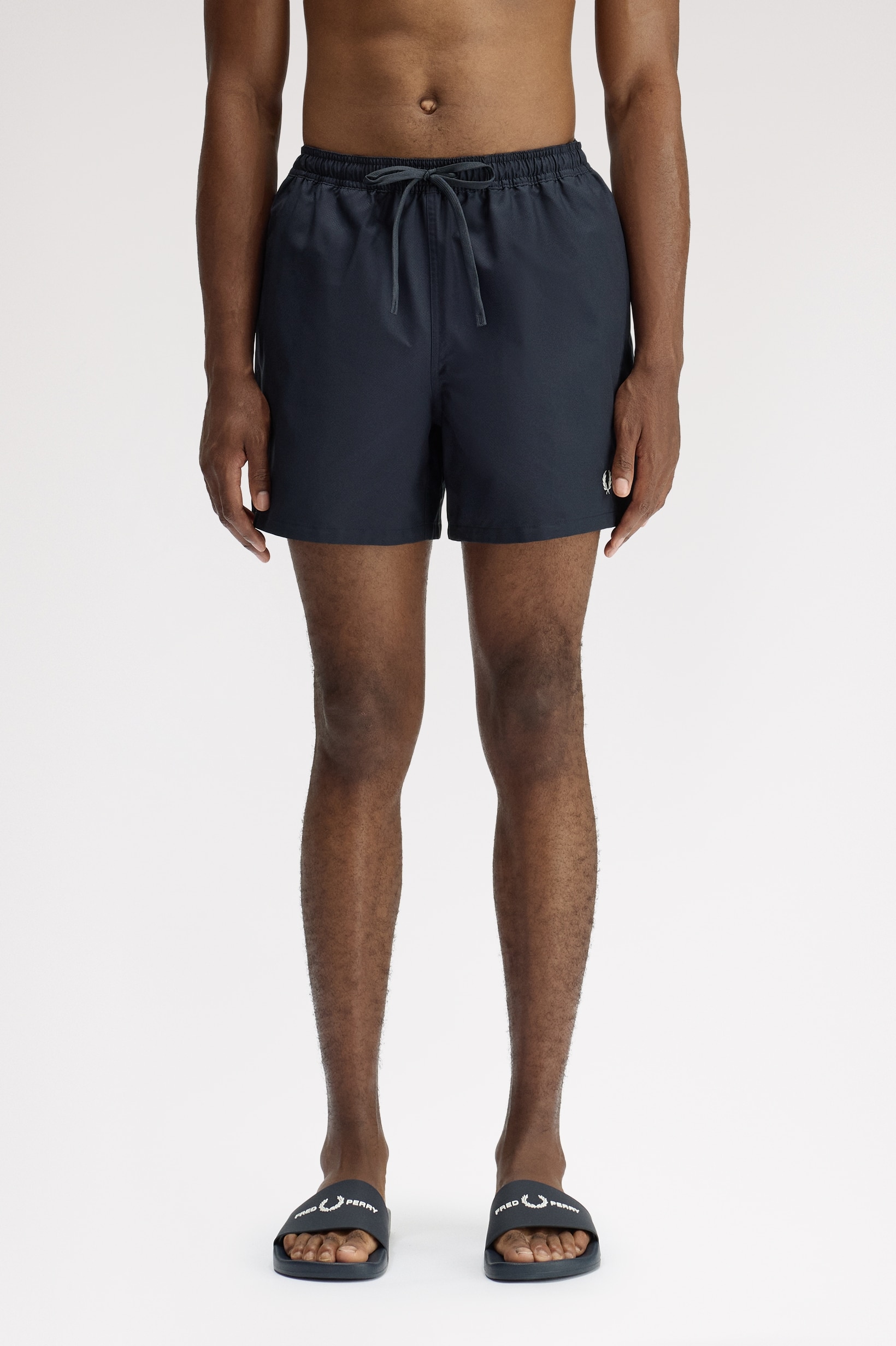 Imagem 0 de Calções de Banho em azul-marinho 'Fred Perry'
