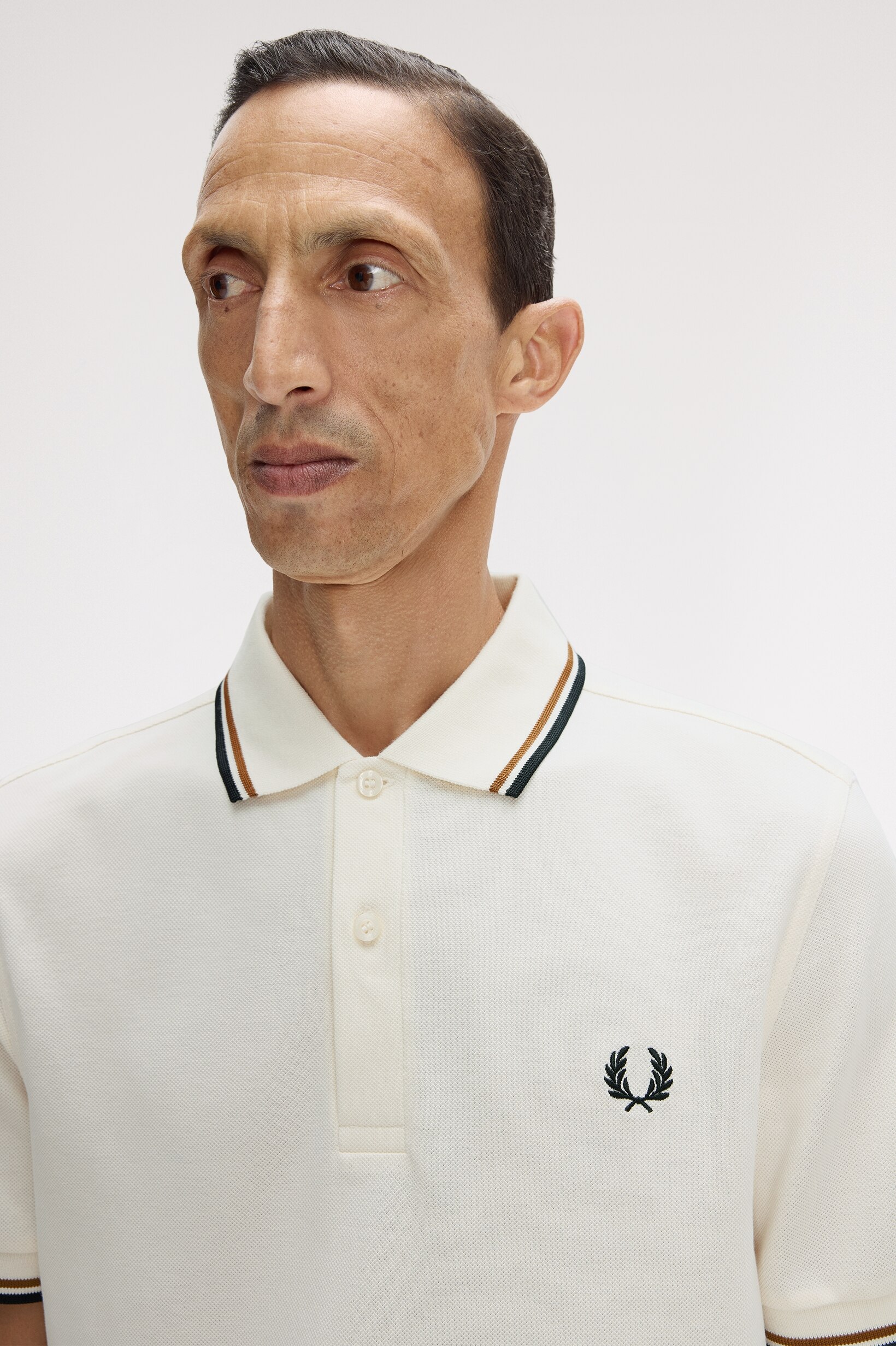 Polo Original  'Twin Tipped Fred Perry Shirt' Cru-2