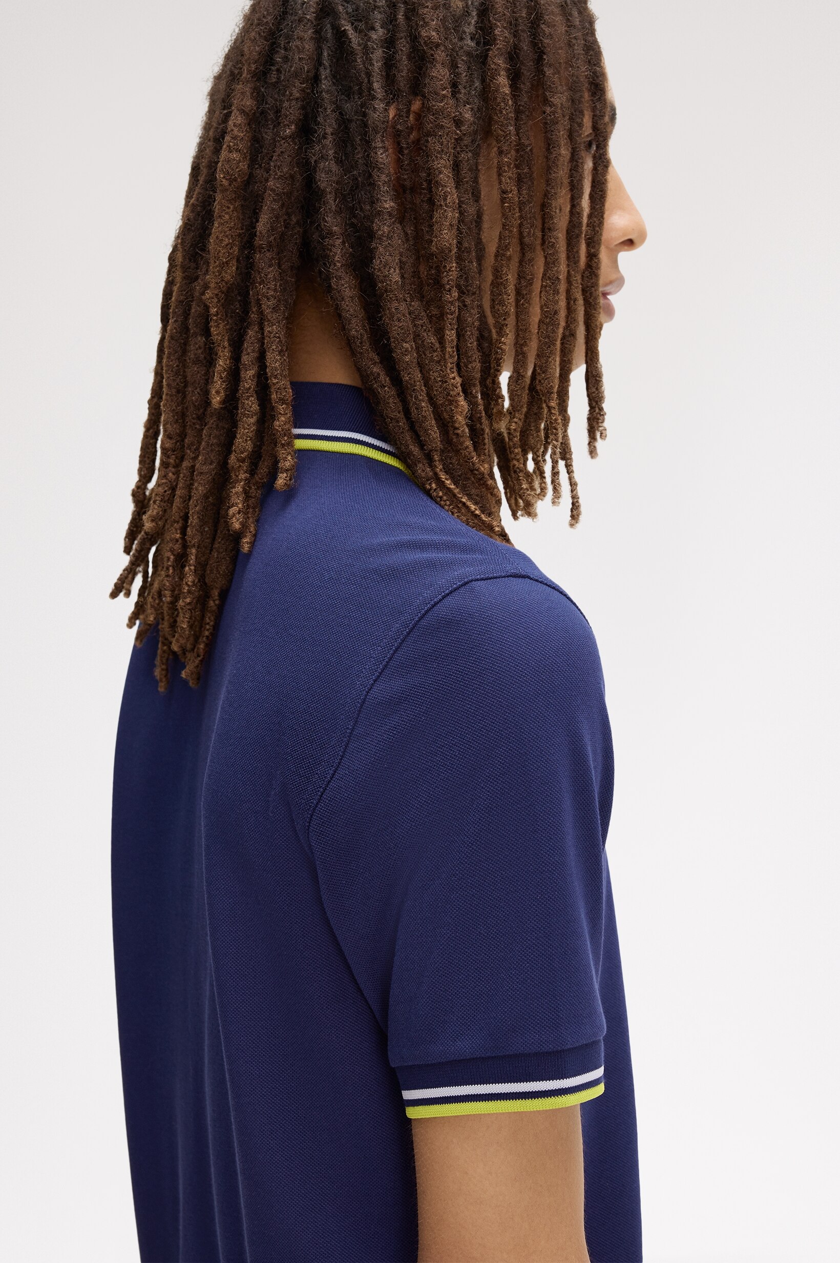 Polo Original  'Twin Tipped Fred Perry Shirt' Azul-2