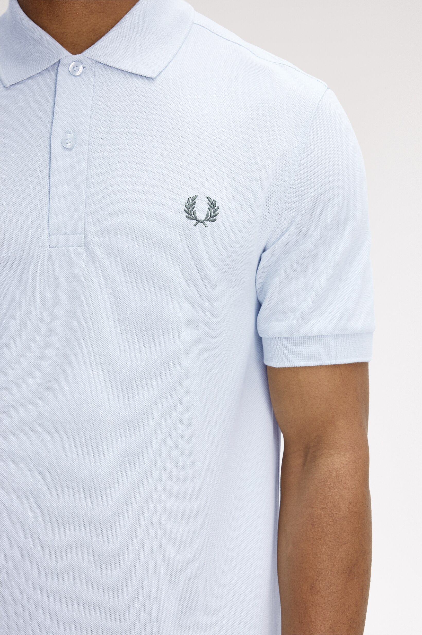 Polo Fred Perry 'M6000' Azul-claro-3