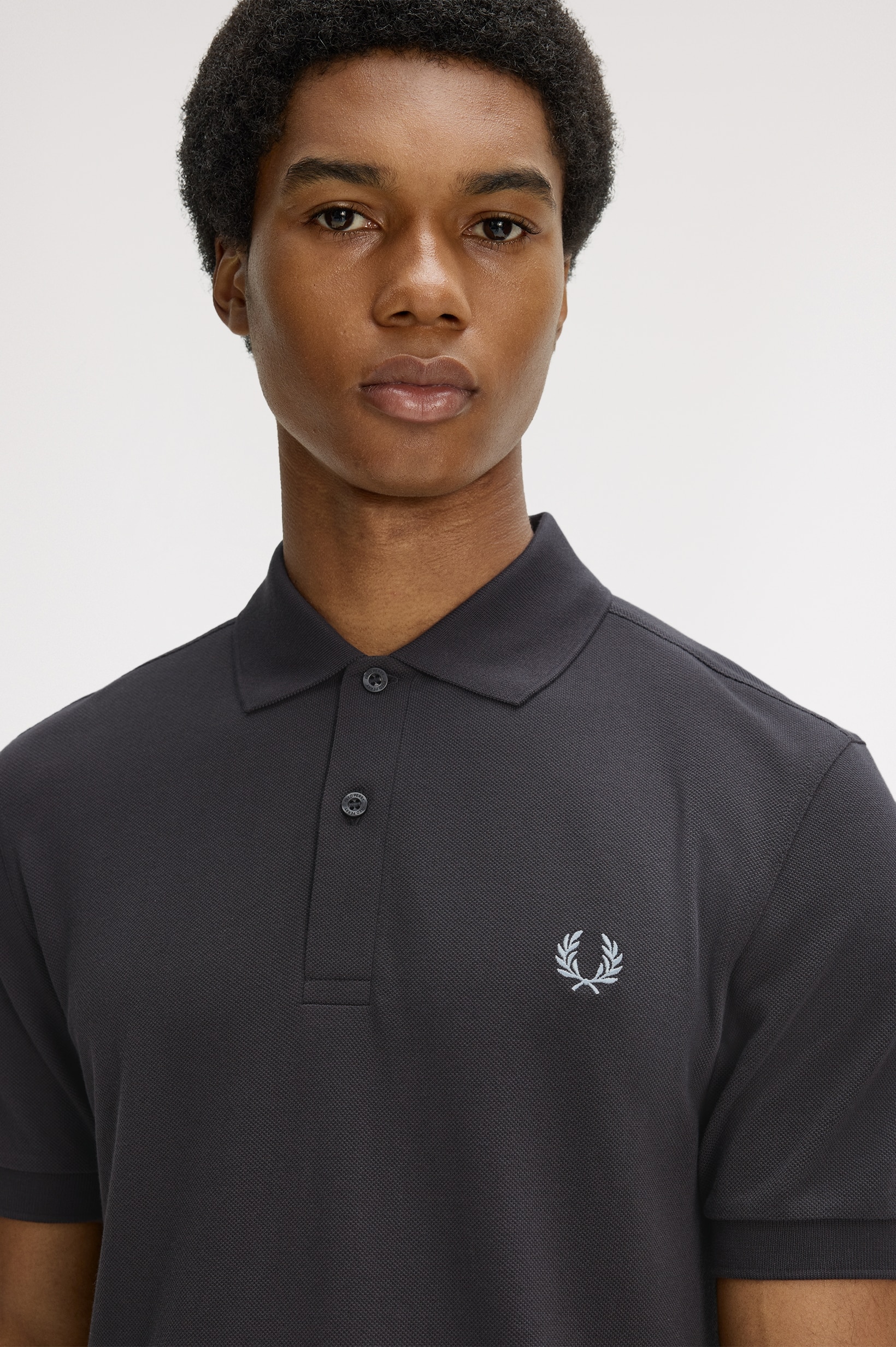 Polo Fred Perry 'M6000' Cinzento-2