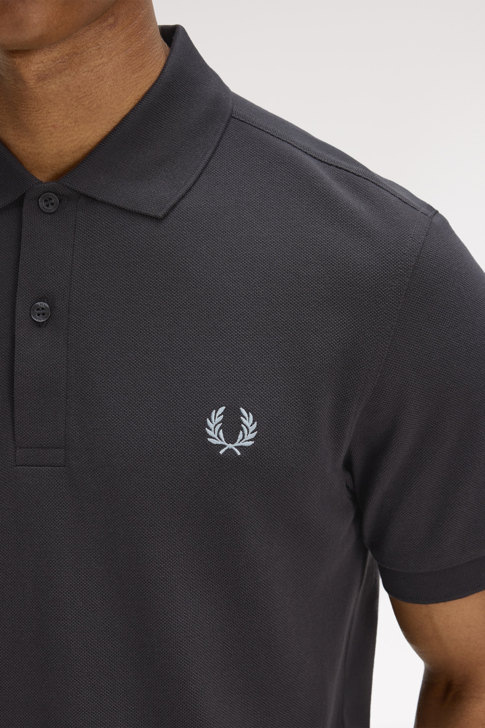 Polo Fred Perry 'M6000' Cinzento-3