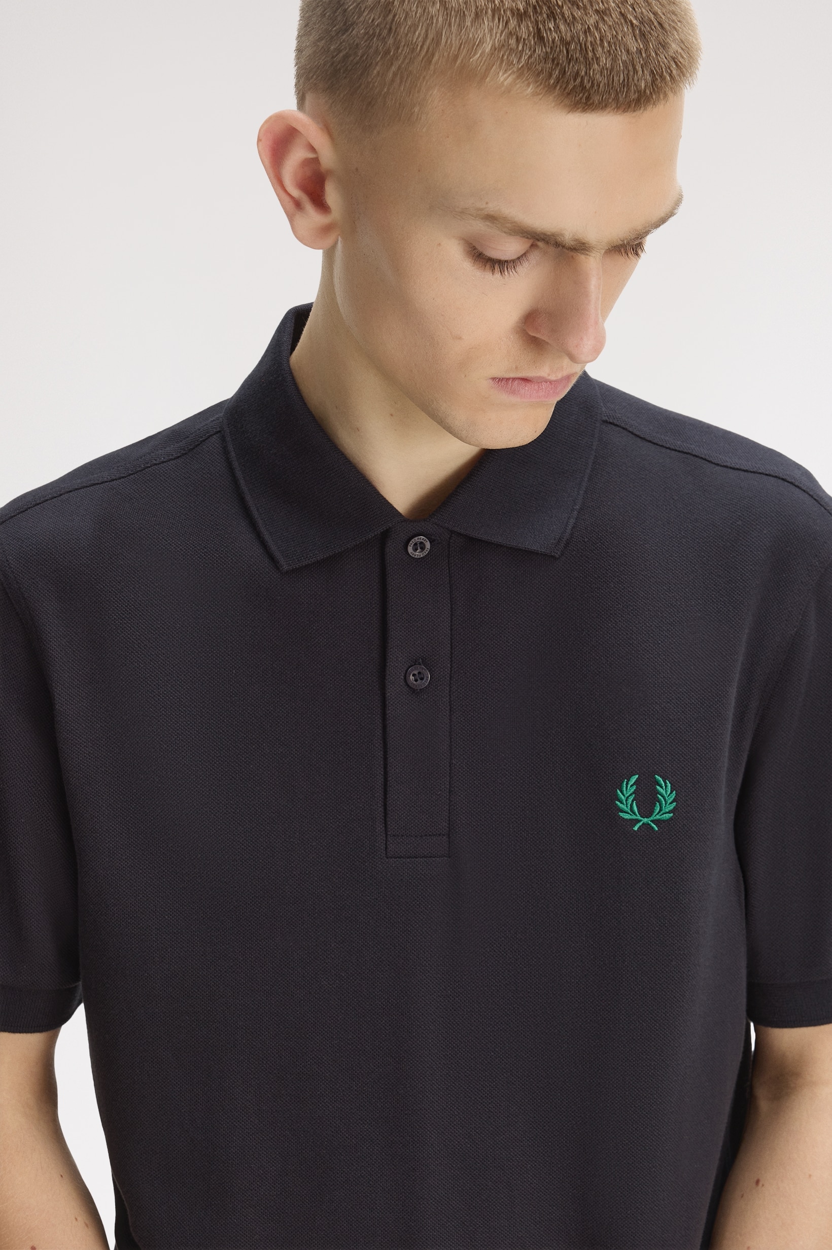 Polo Fred Perry 'M6000' Azul-marinho-2