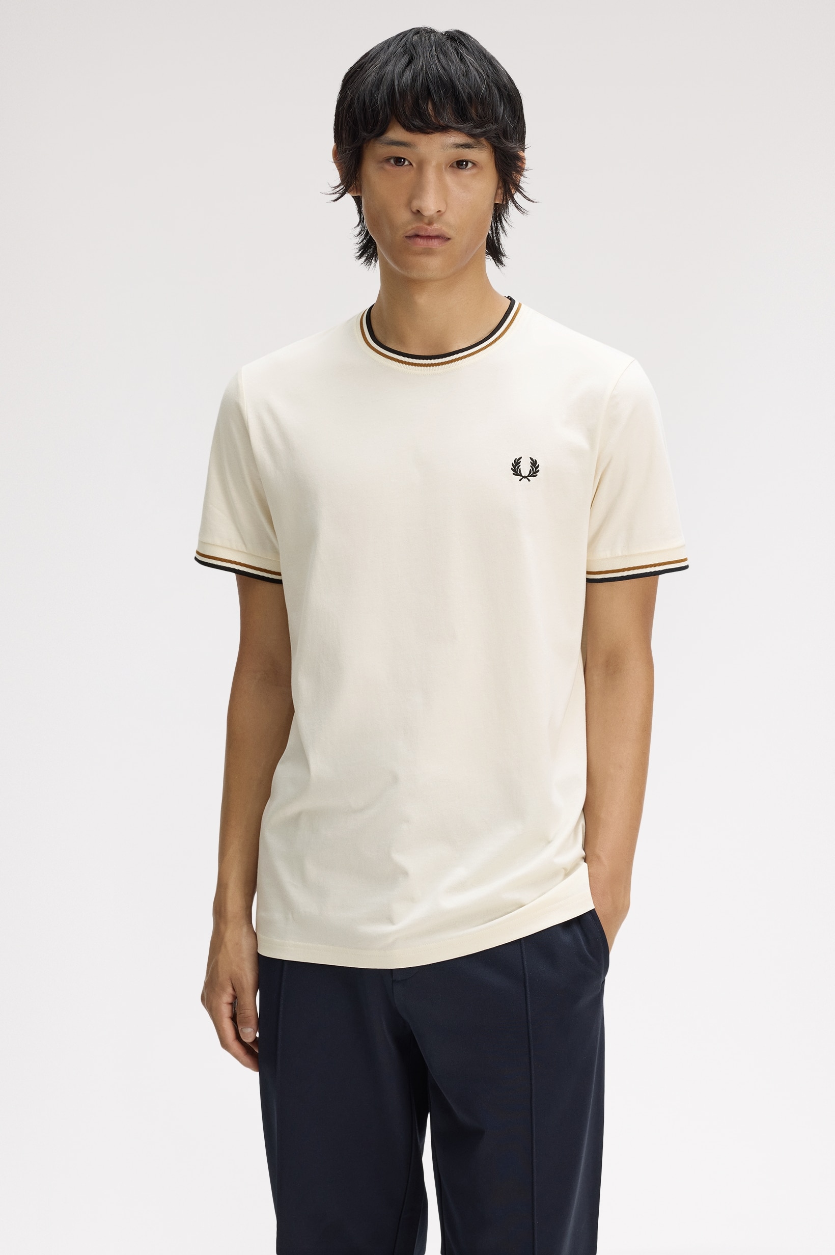 T-Shirt 'Twin Tipped' Cru-1
