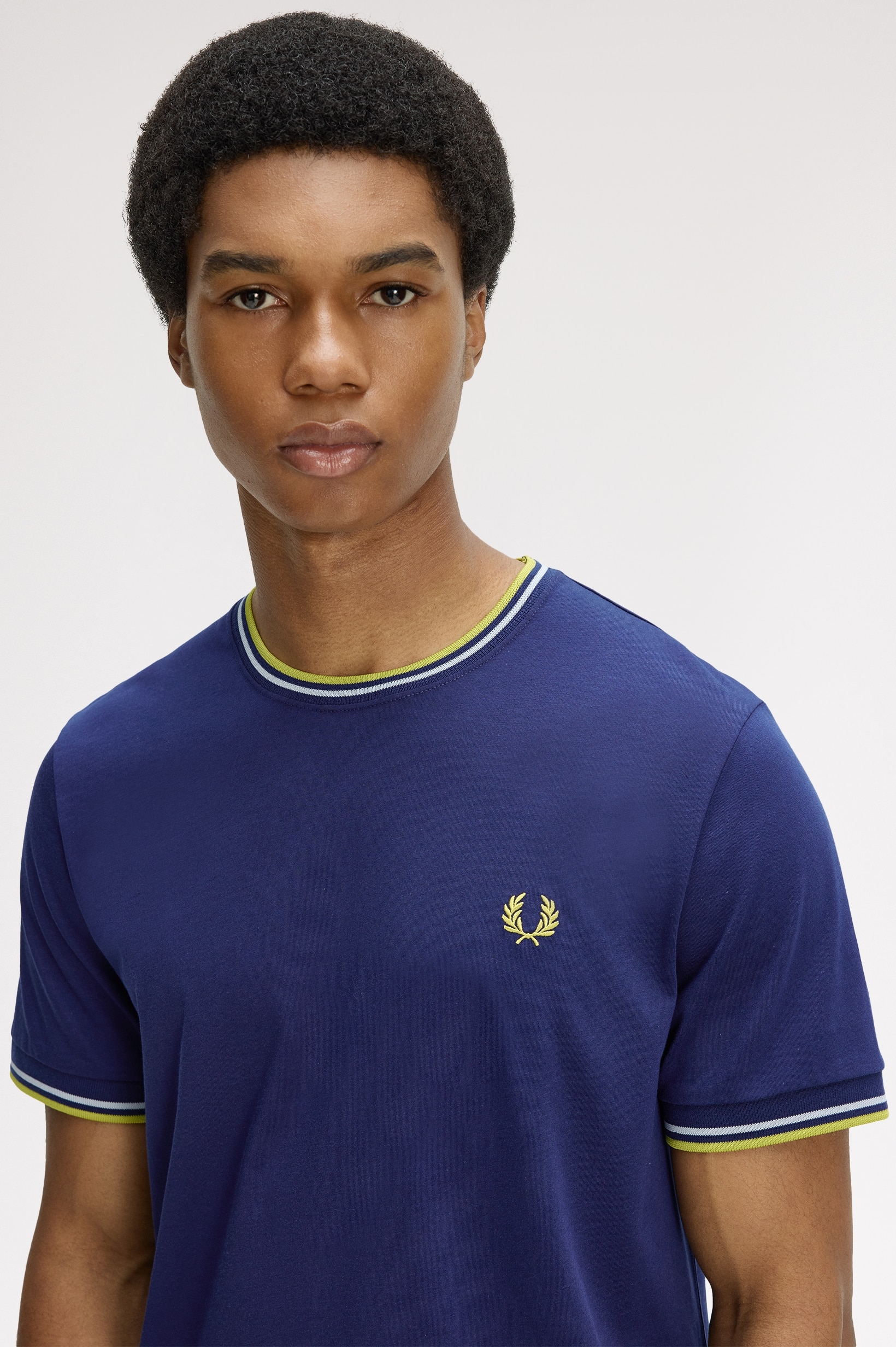 T-Shirt 'Twin Tipped' Azul-3
