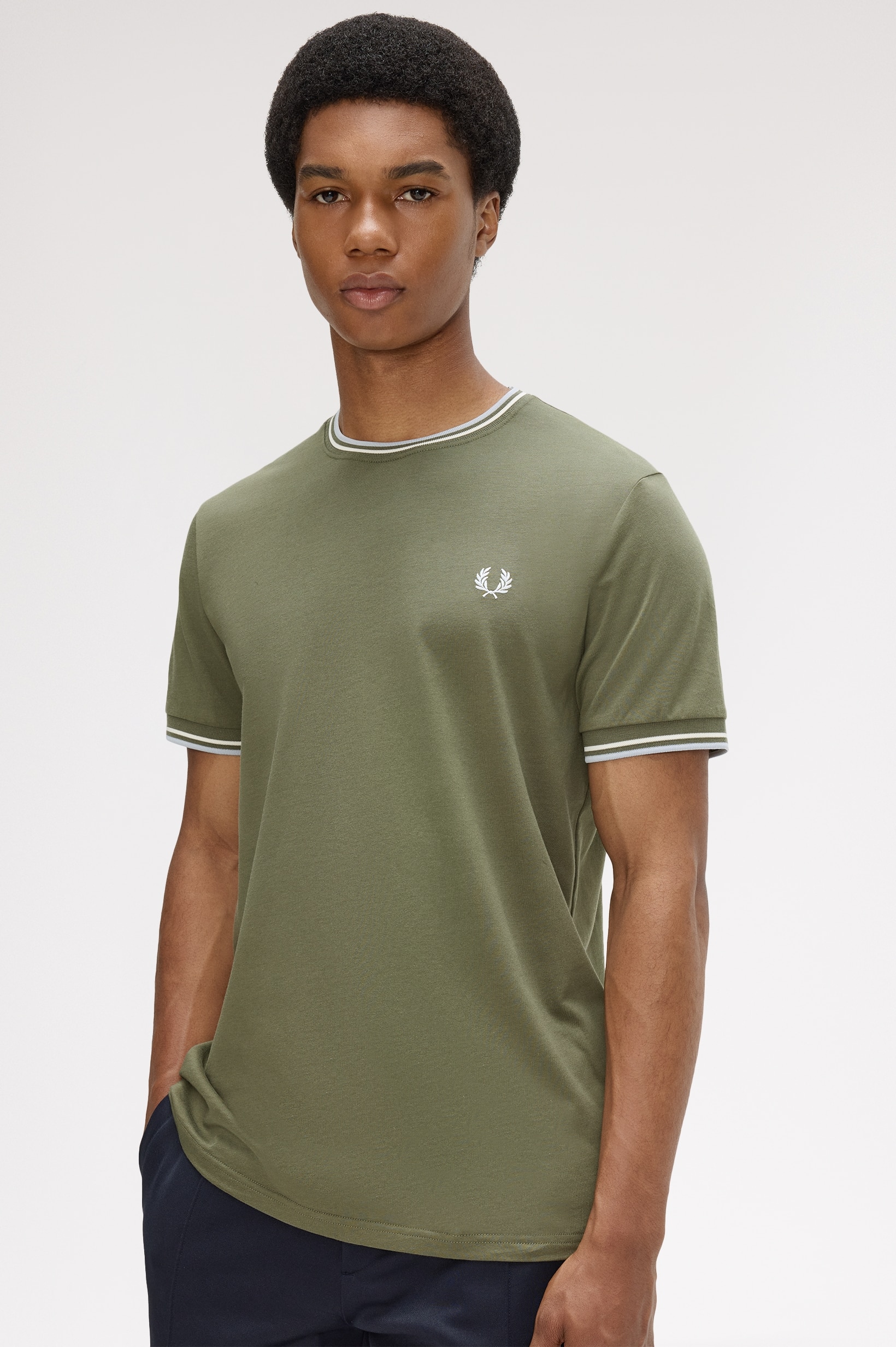 T-Shirt 'Twin Tipped' Verde-1