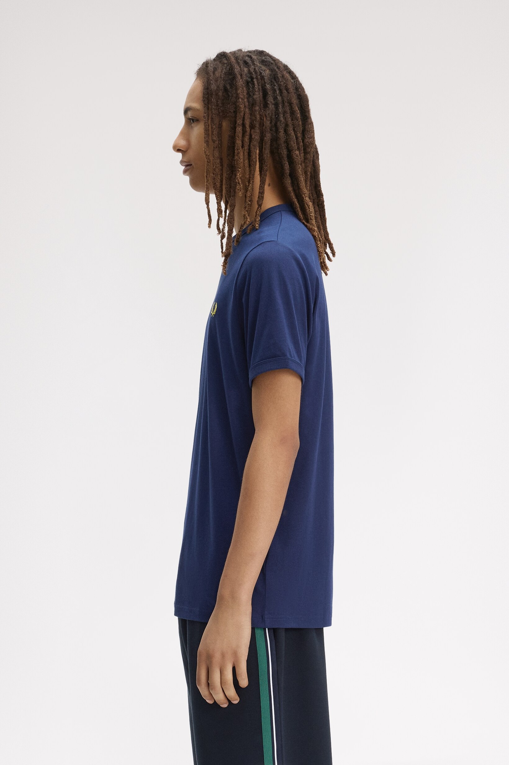 T-Shirt 'Ringer' Azul-2