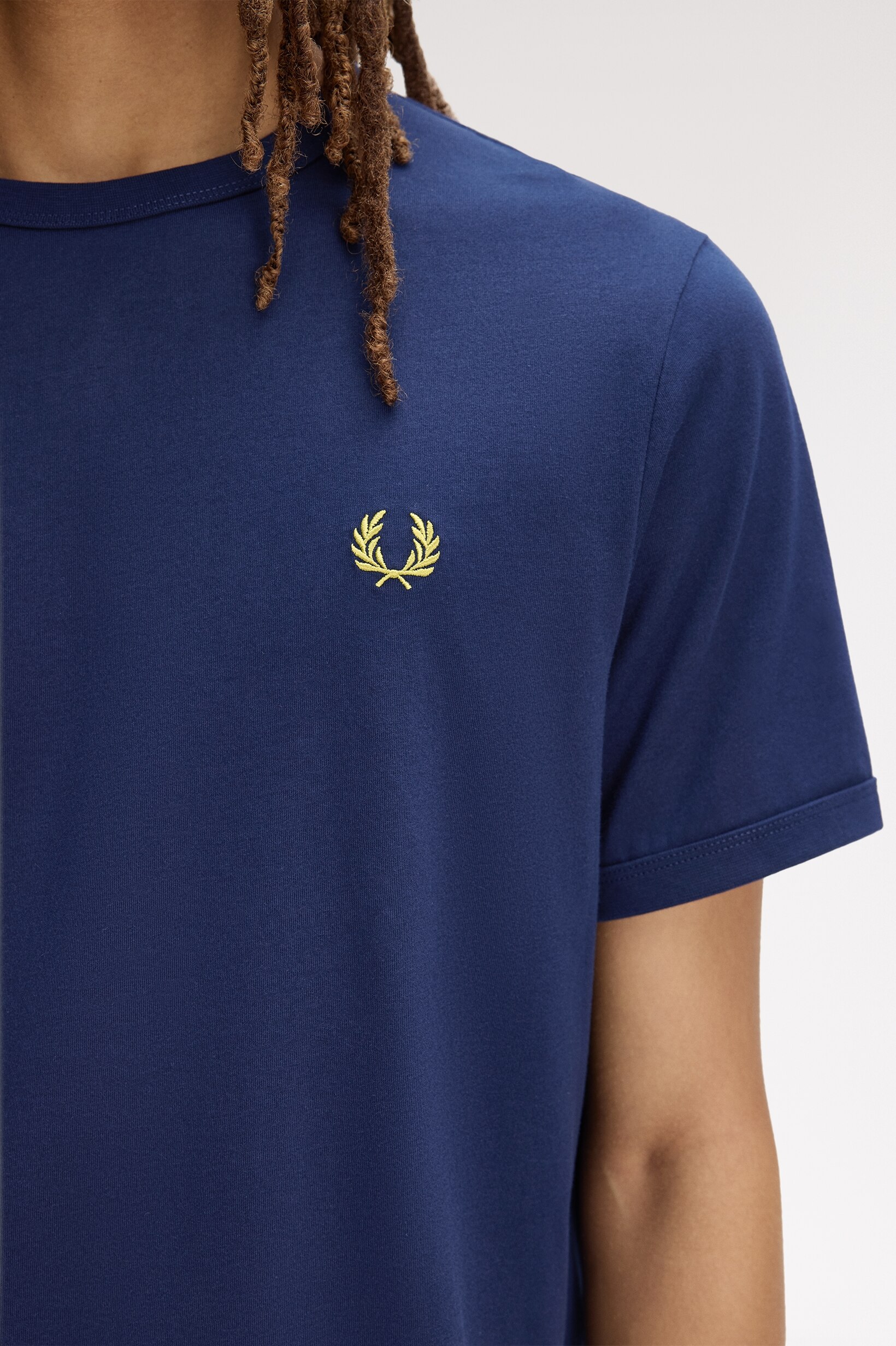 T-Shirt 'Ringer' Azul-3