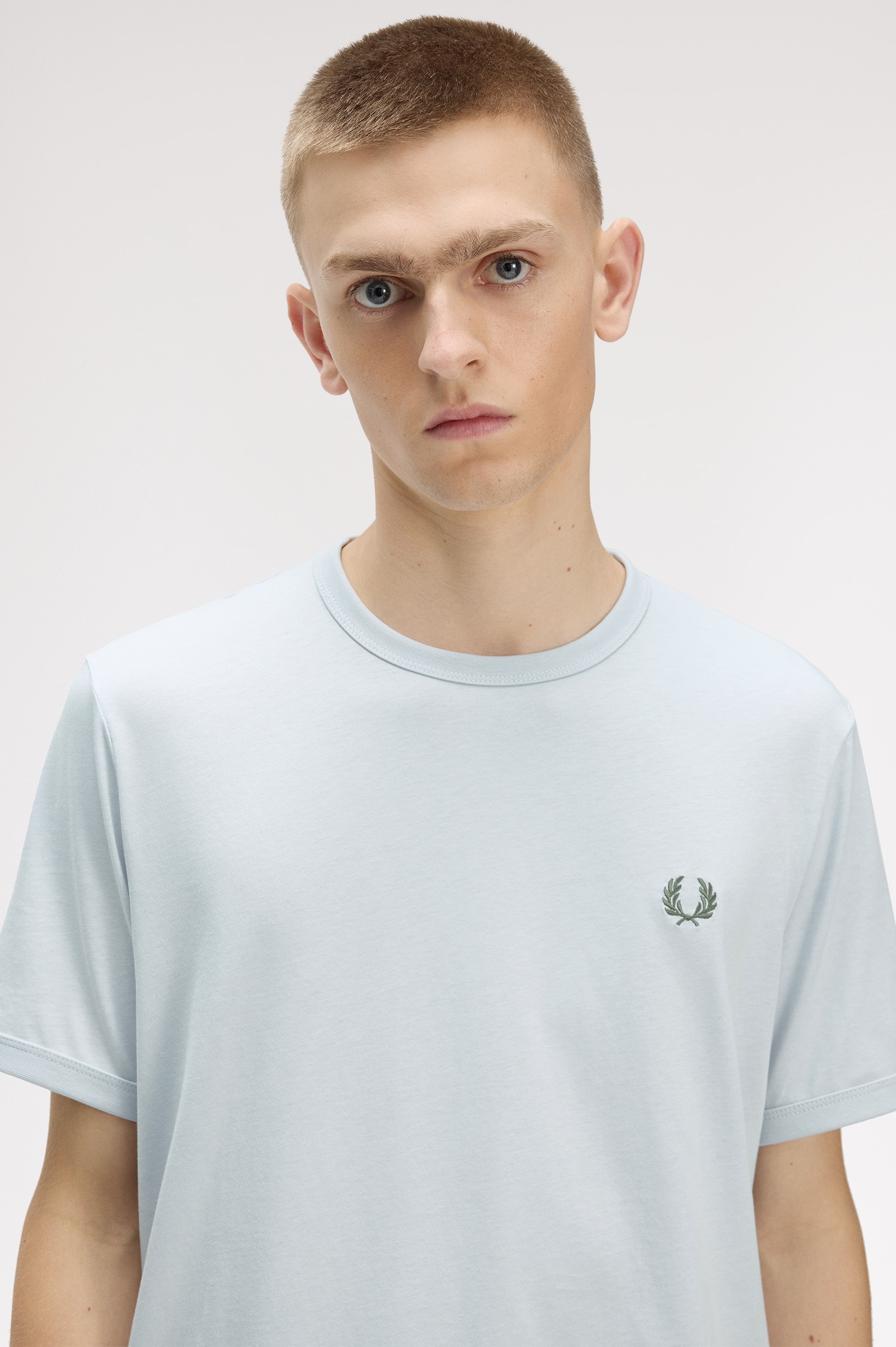 T-Shirt 'Ringer' Azul-claro-2