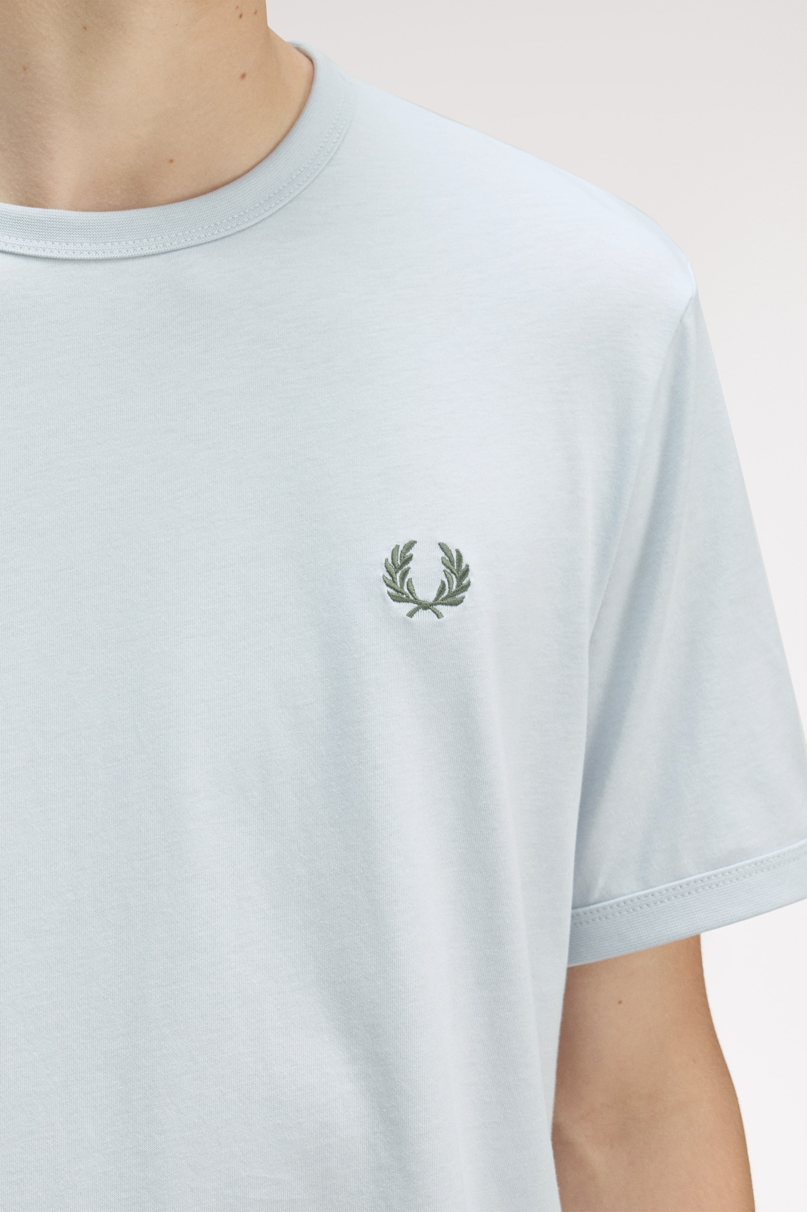 T-Shirt 'Ringer' Azul-claro-3