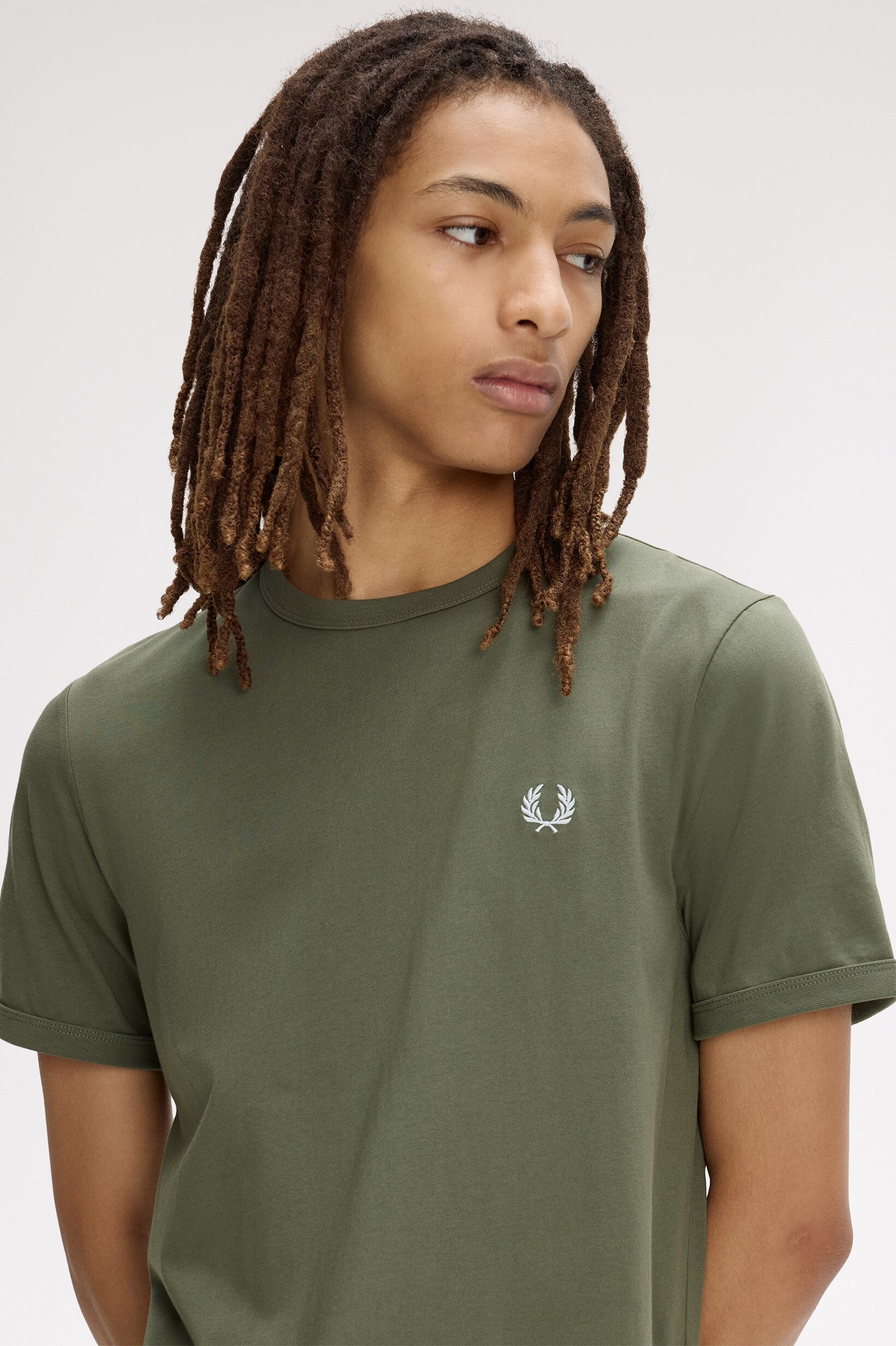 T-Shirt 'Ringer' Verde-2