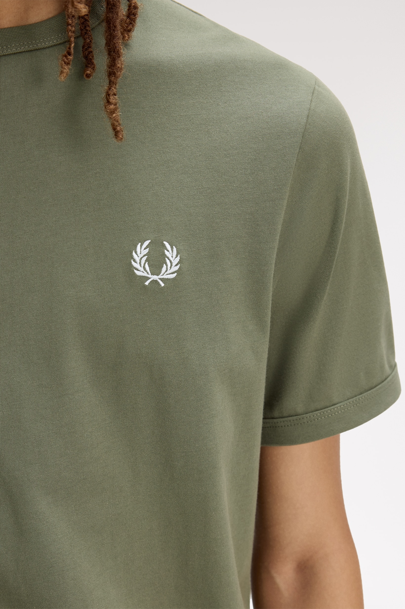 T-Shirt 'Ringer' Verde-3