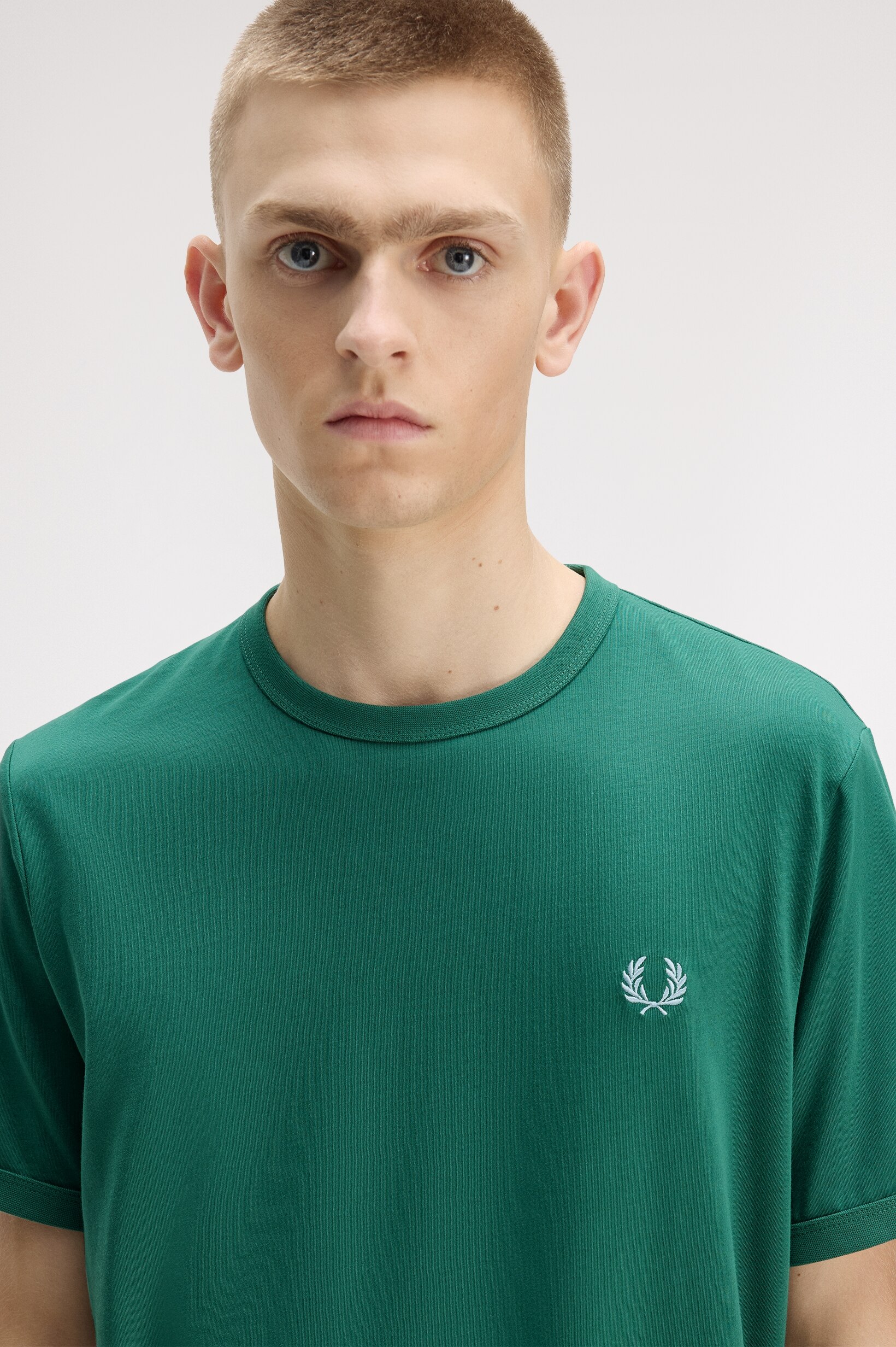 T-Shirt 'Ringer' Verde-2
