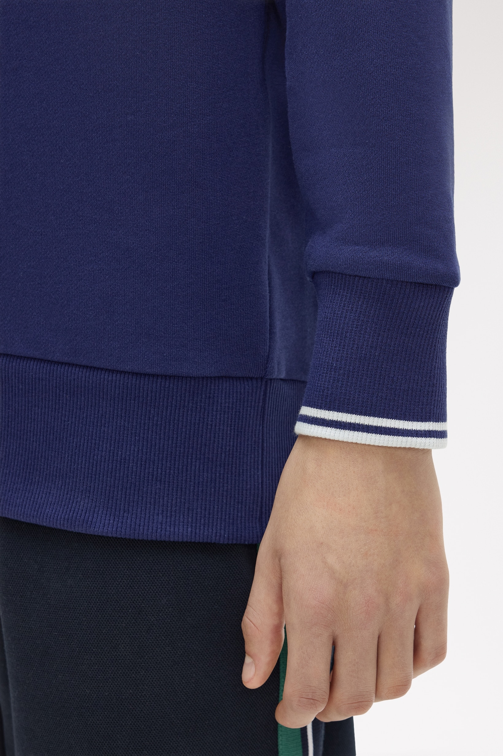 Sweatshirt com Capuz Azul-2