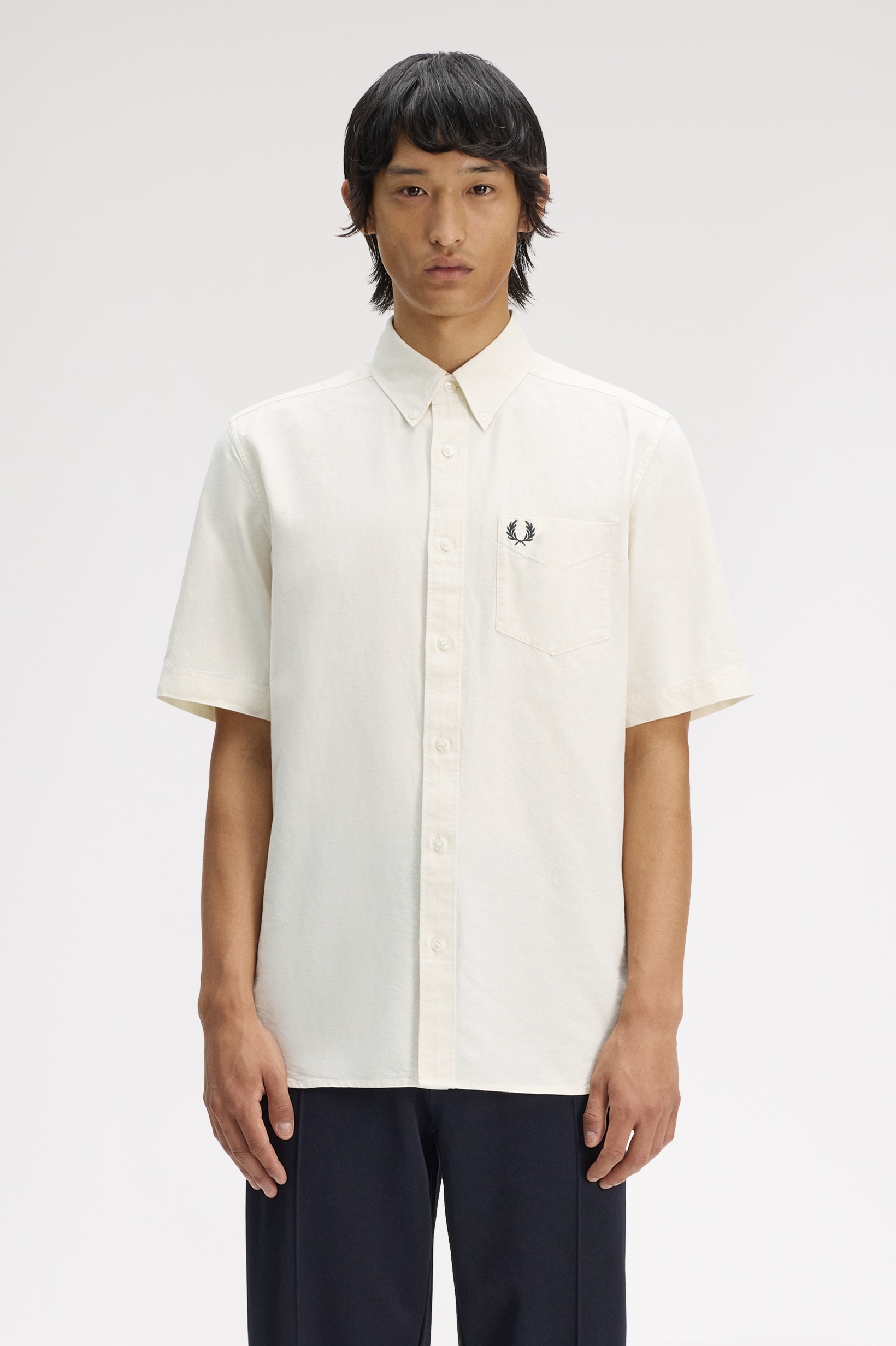 Imagem 0 de Camisa 'Oxford' de Manga Curta