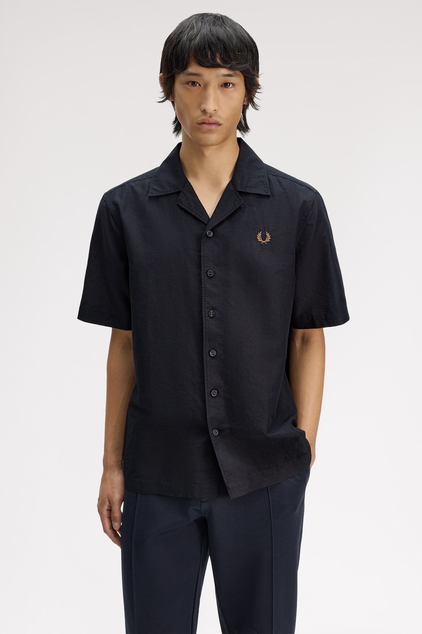 Imagem 0 de Camisa "Linen Blend Reverse