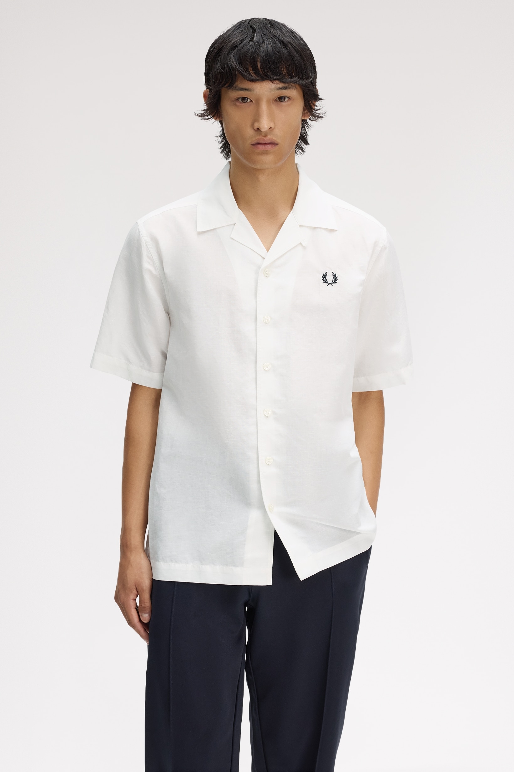 Imagem 0 de Camisa "Linen Blend Reverse