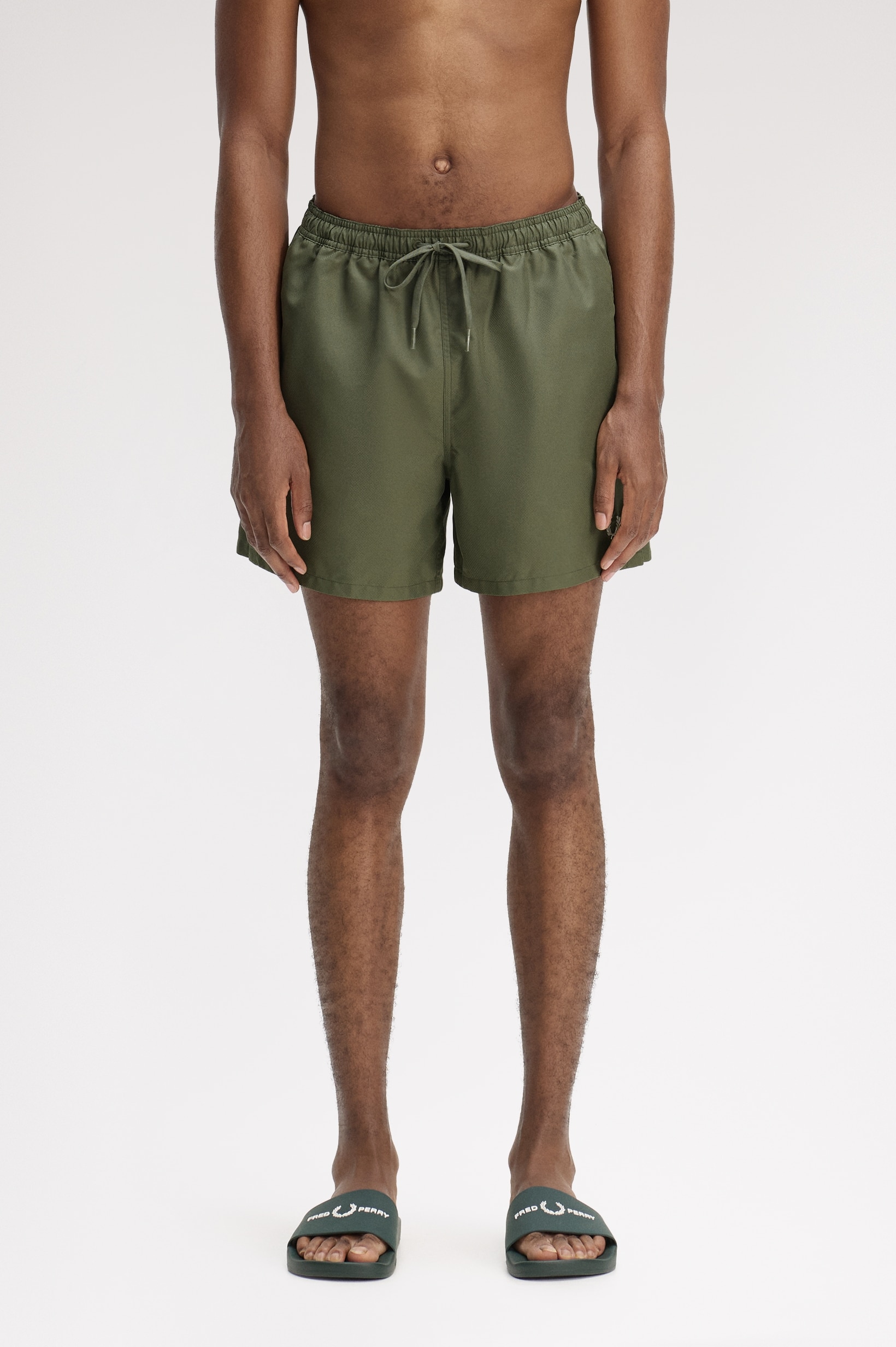 Imagem 0 de Calções de Banho em Verde 'Fred Perry'