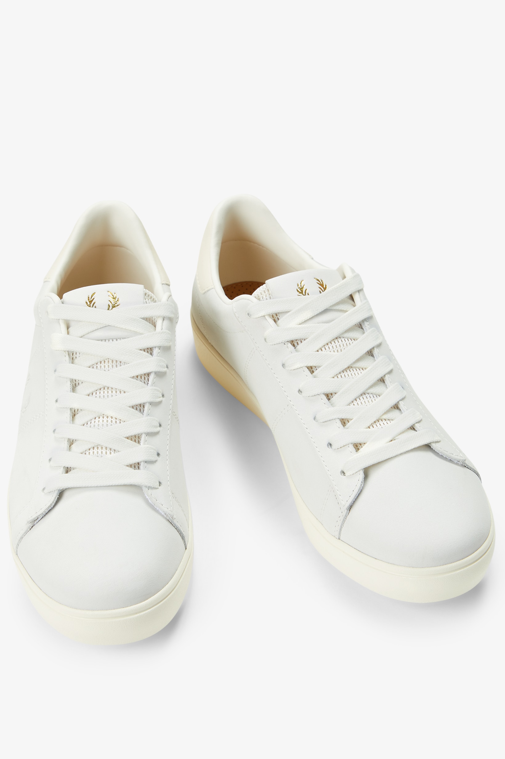 Sapatilhas 'Spencer' em Nobuck Branco-3