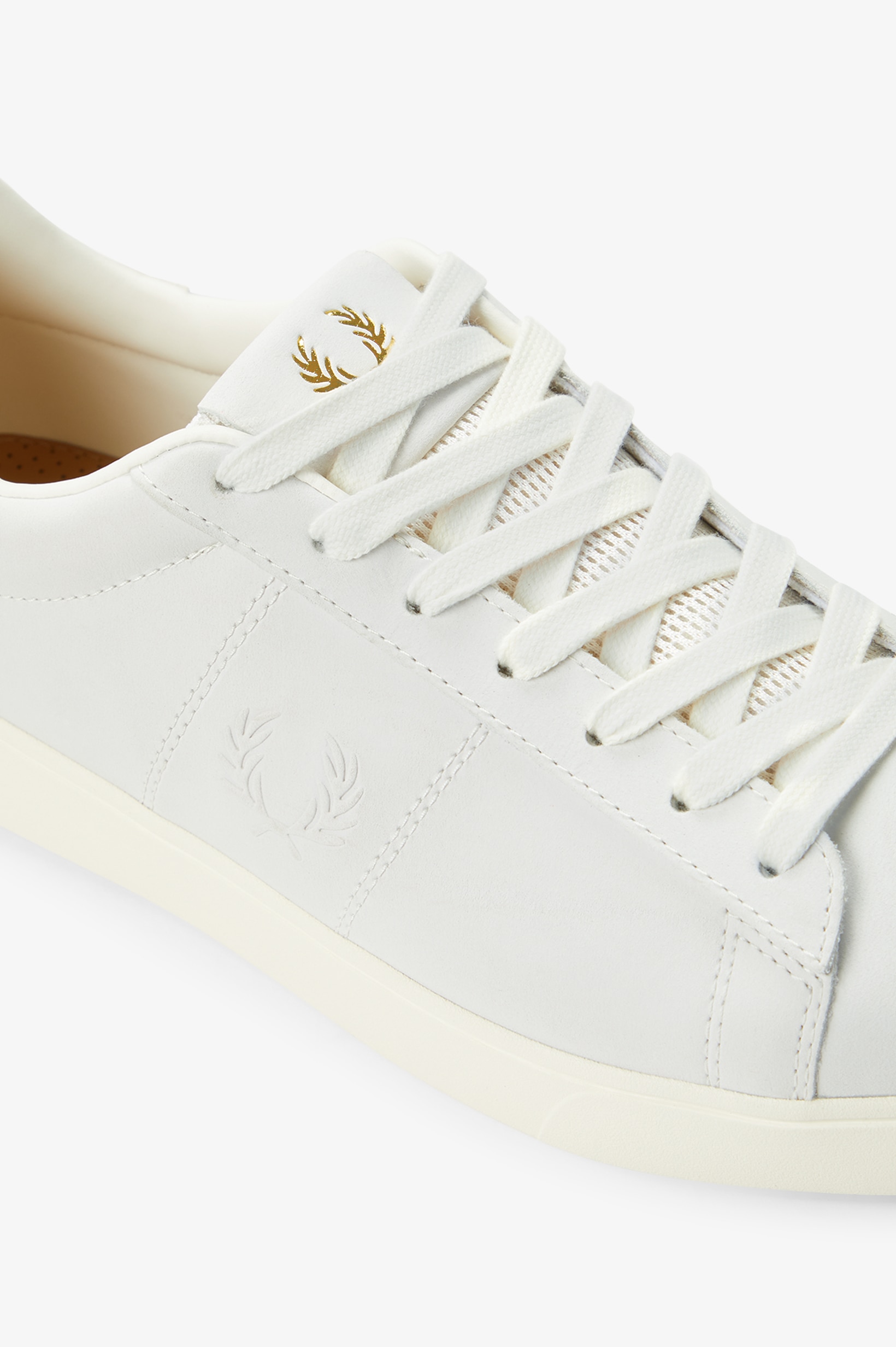 Sapatilhas 'Spencer' em Nobuck Branco-6