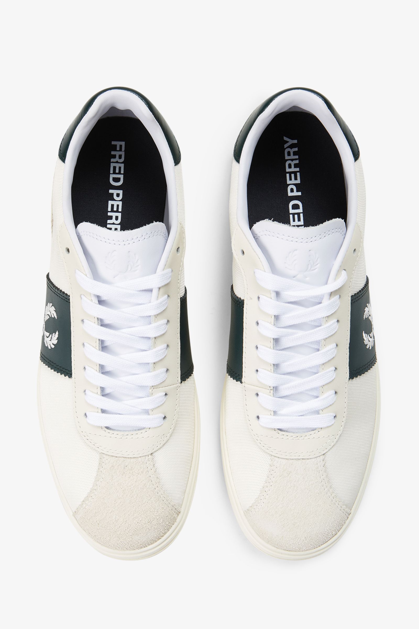 Sapatilhas 'B4' em Camurça Fred Perry Cru-2