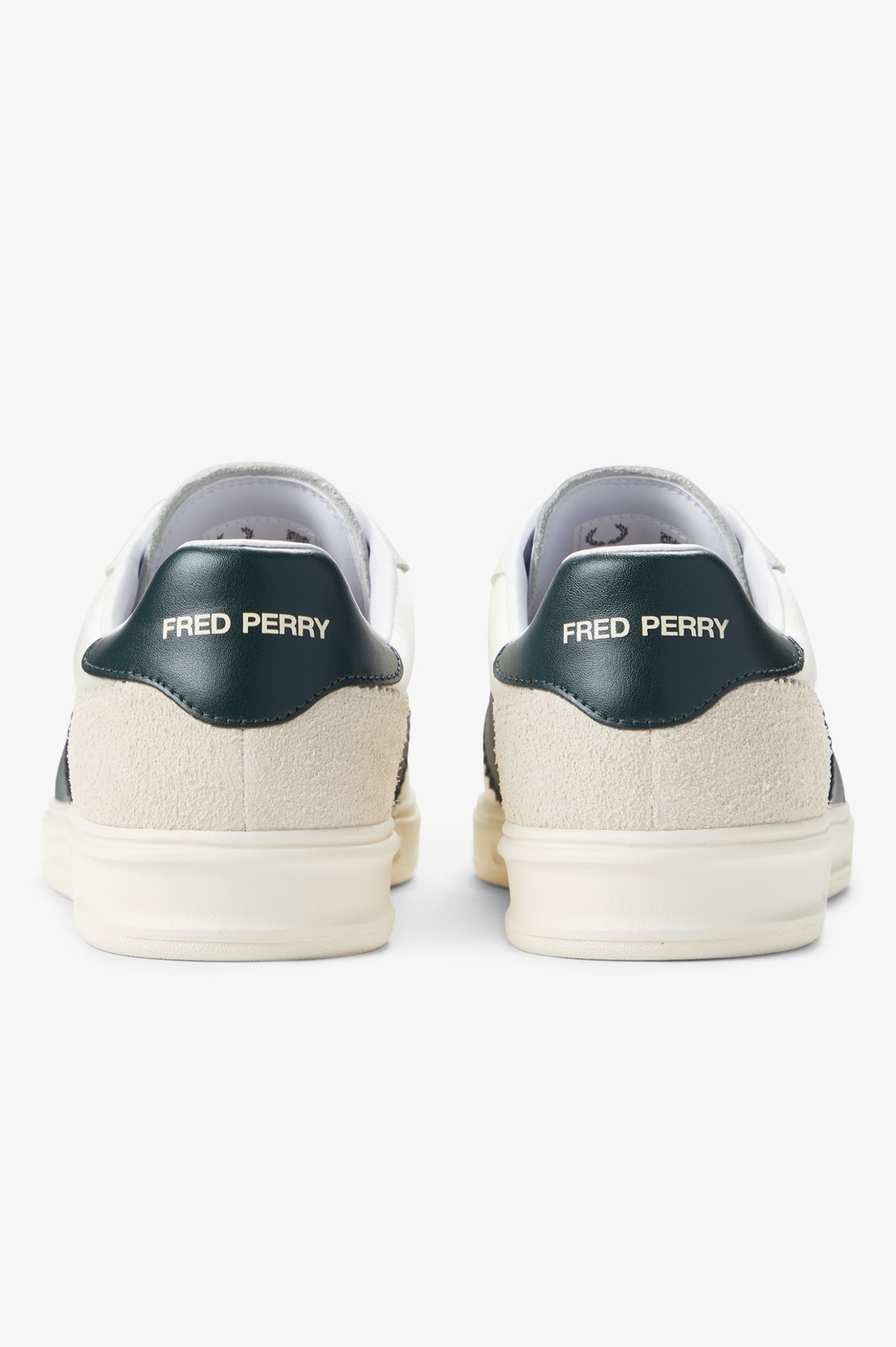 Sapatilhas 'B4' em Camurça Fred Perry Cru-5