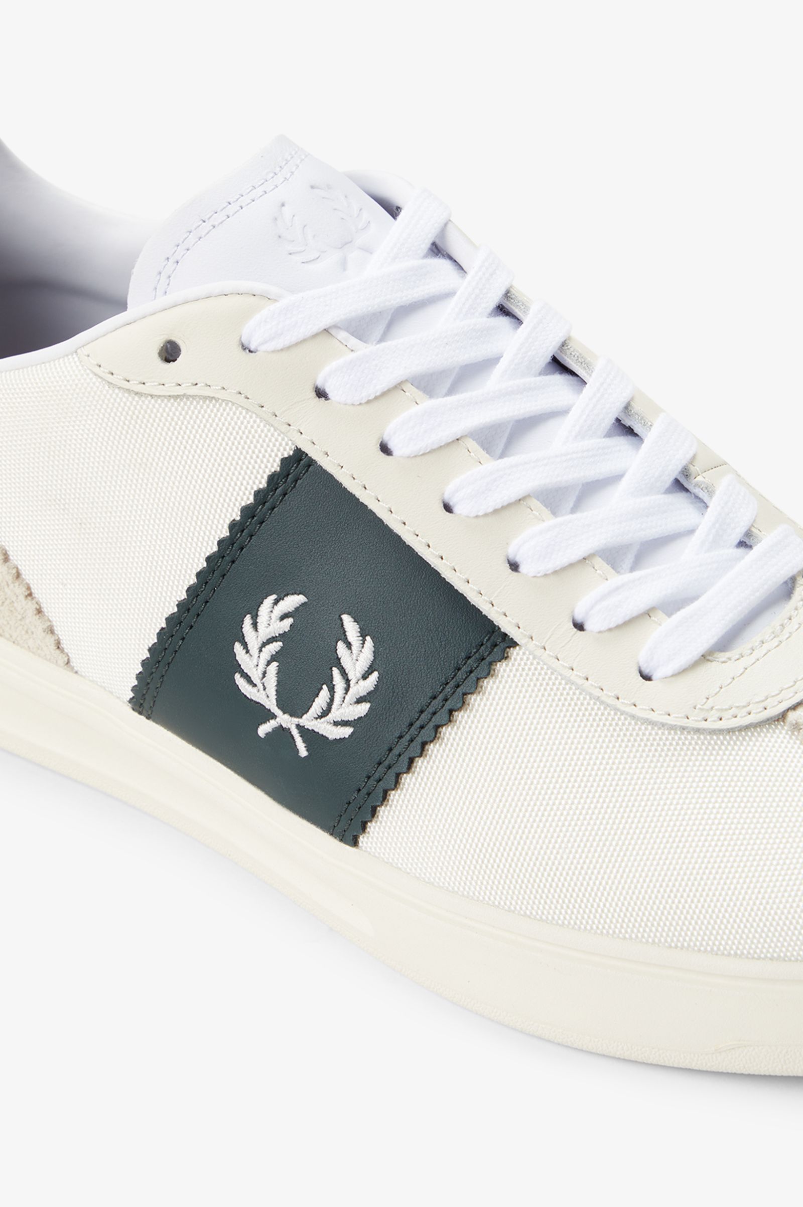 Sapatilhas 'B4' em Camurça Fred Perry Cru-6