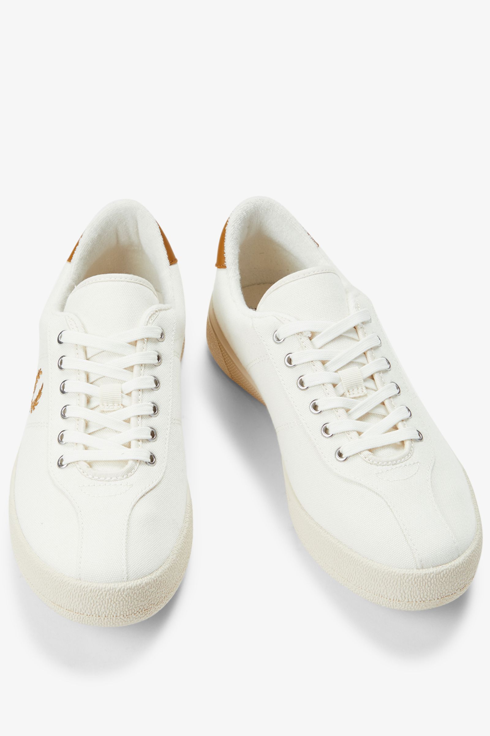 Sapatilhas Fred Perry 'Poly Canvas' Cru-3