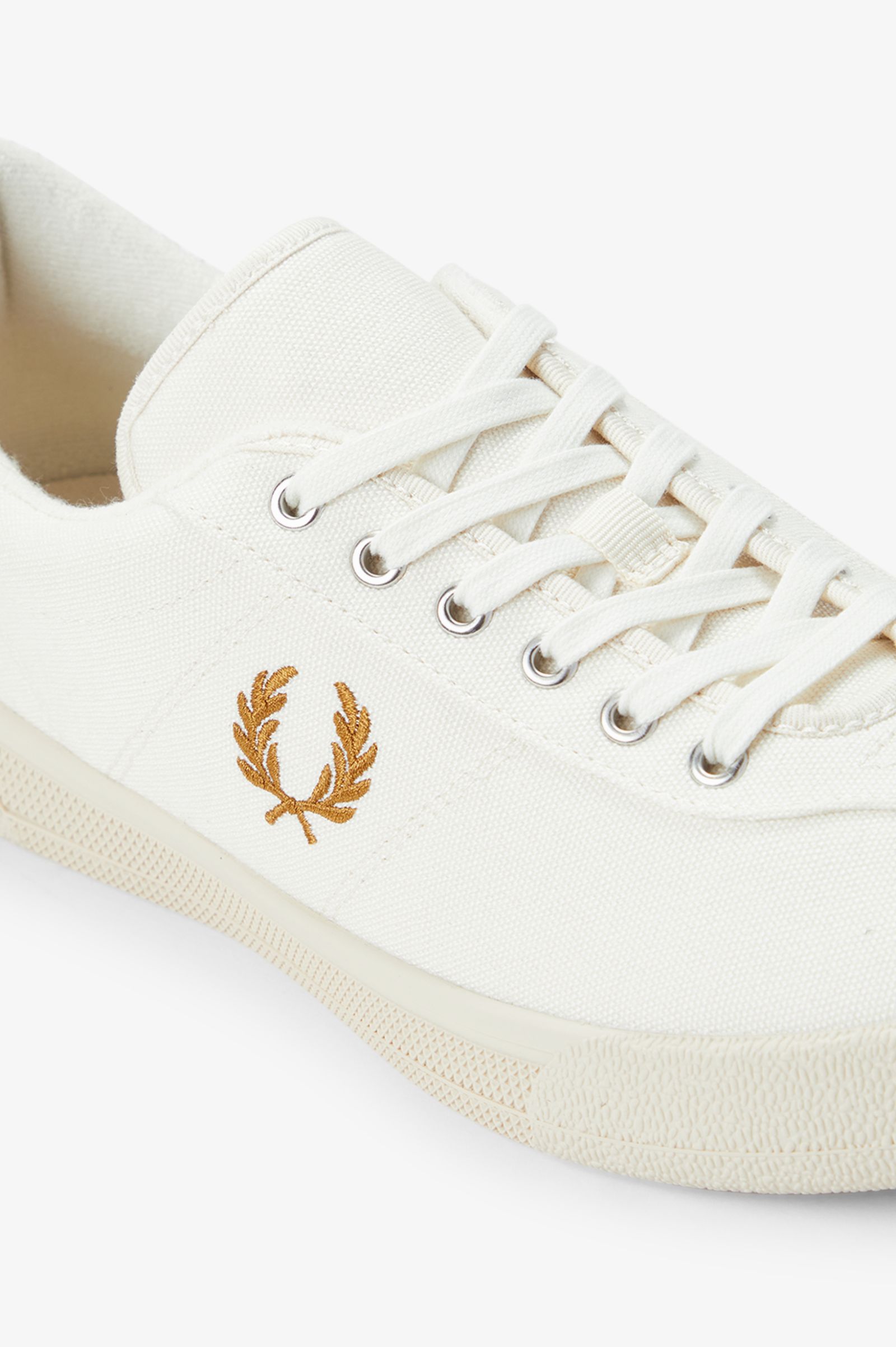 Sapatilhas Fred Perry 'Poly Canvas' Cru-6