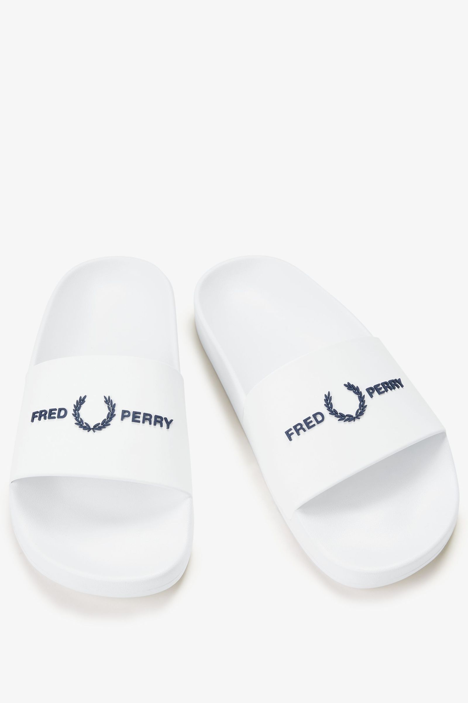 Chinelos 'Branded Slider' Branco-3