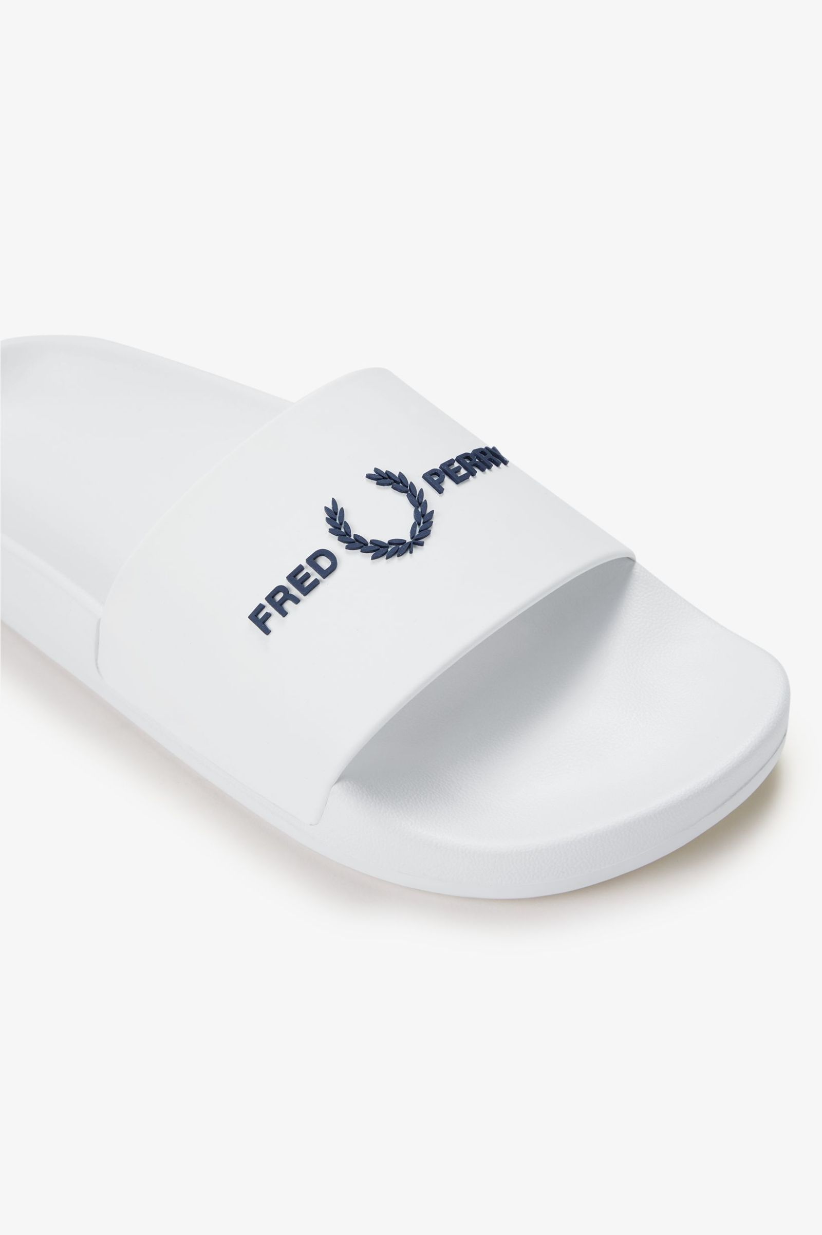 Chinelos 'Branded Slider' Branco-6