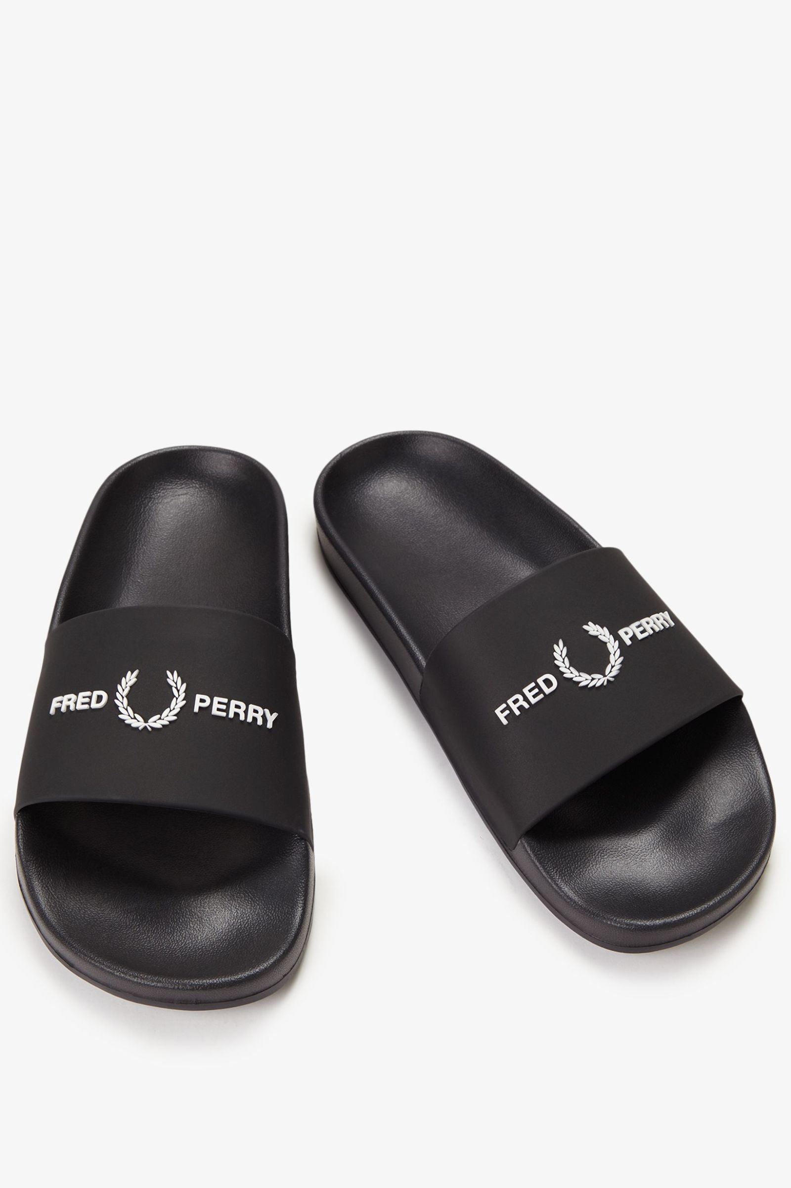 Chinelos 'Branded Slider' Preto-3