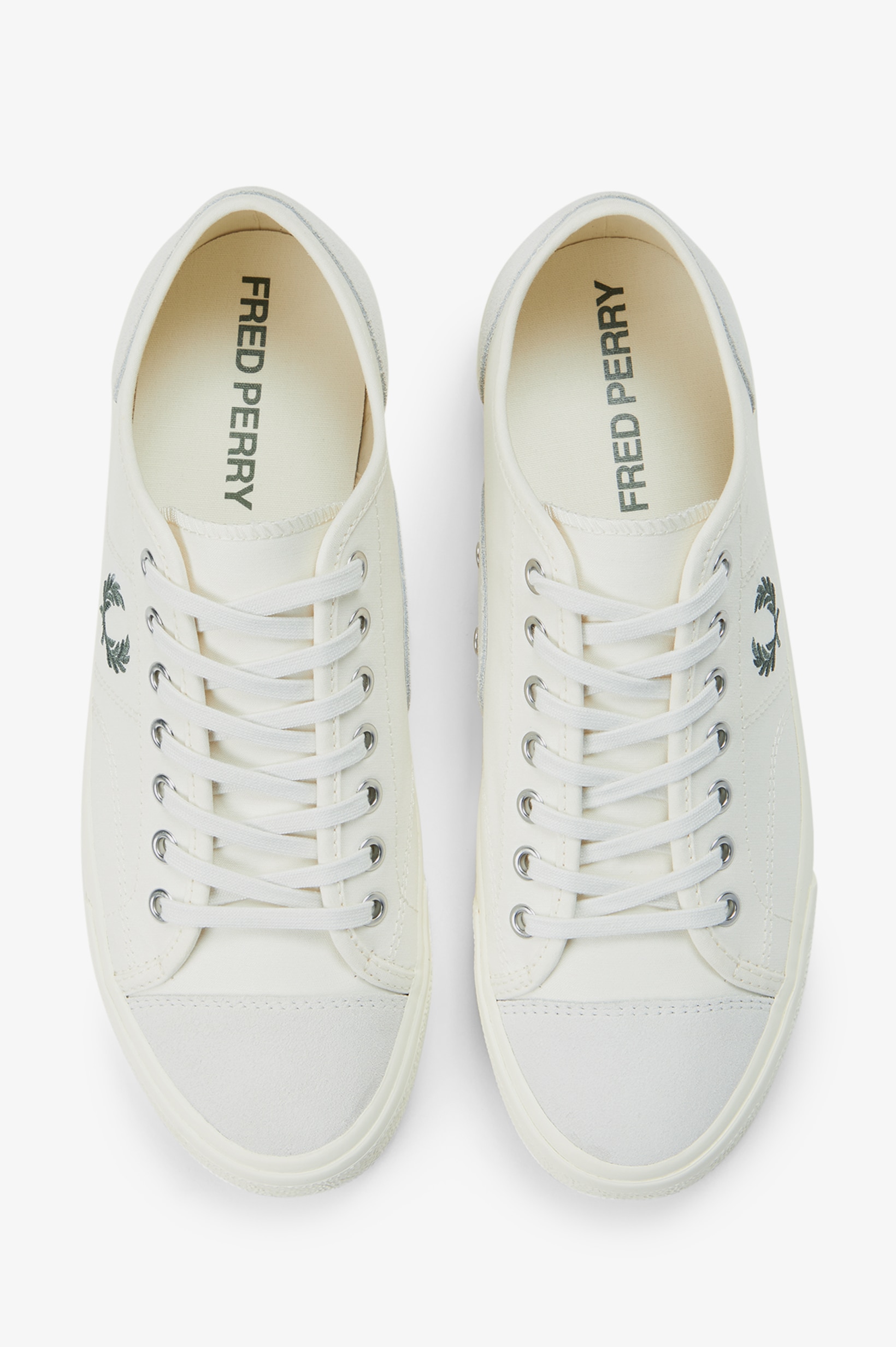 Sapatilhas Fred Perry 'Hughes Canvas Plimsoll' Cru-2