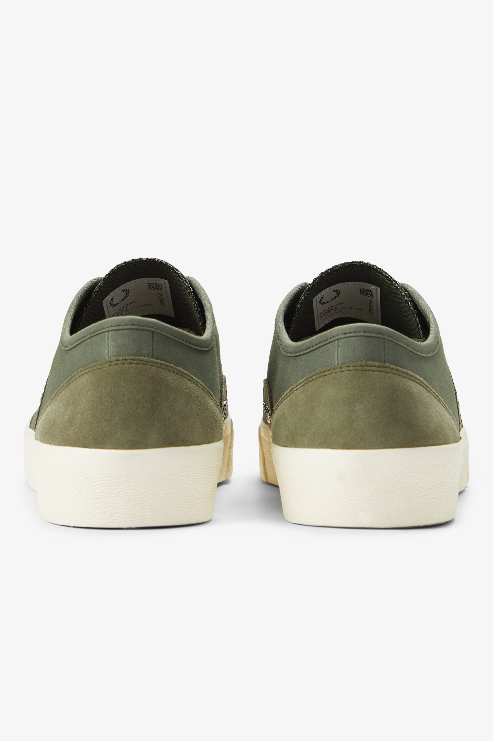 Sapatilhas Fred Perry 'Hughes Canvas Plimsoll' Verde-5