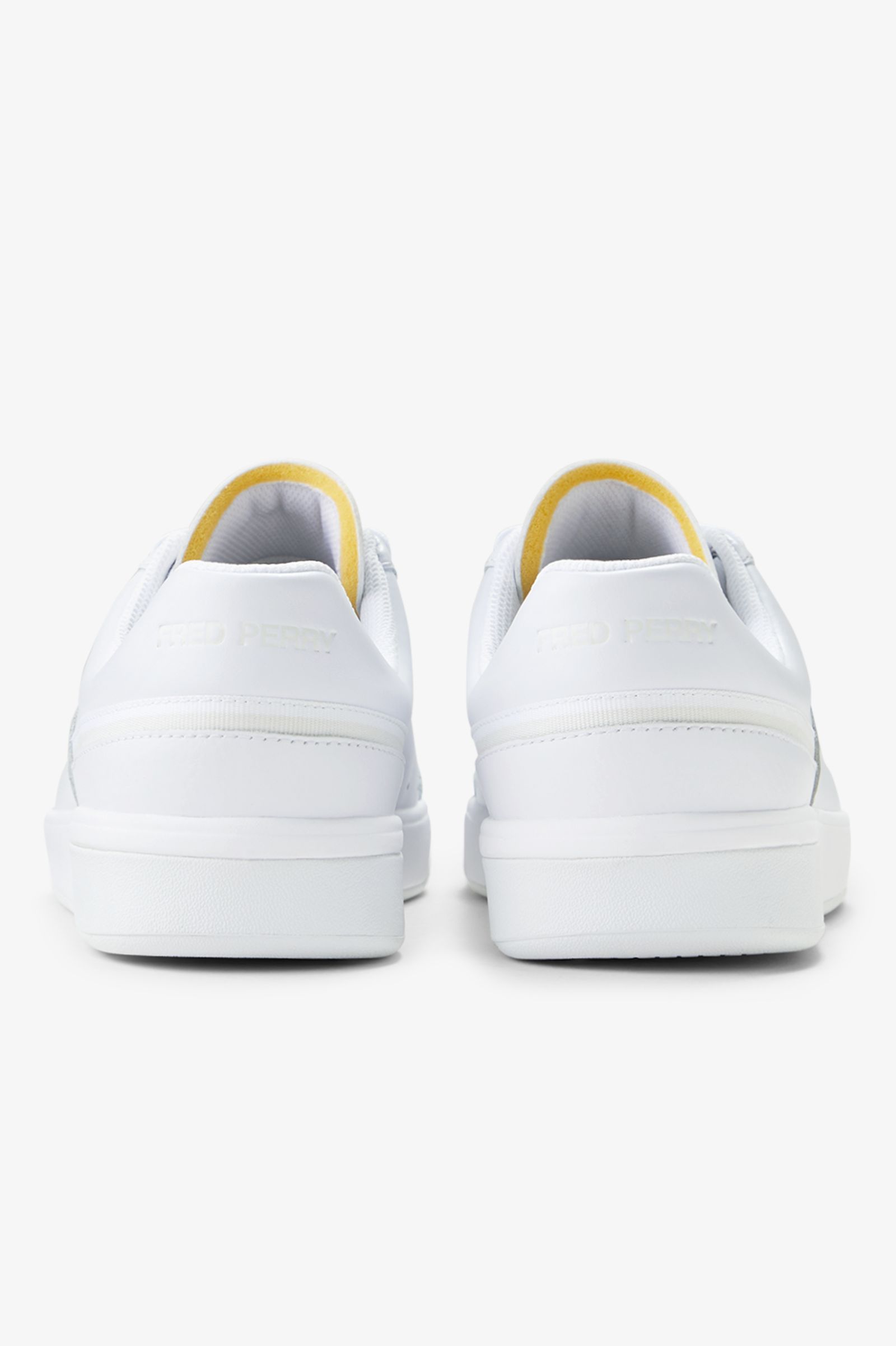 Sapatilhas 'B302' em Pele Fred Perry Branco-5