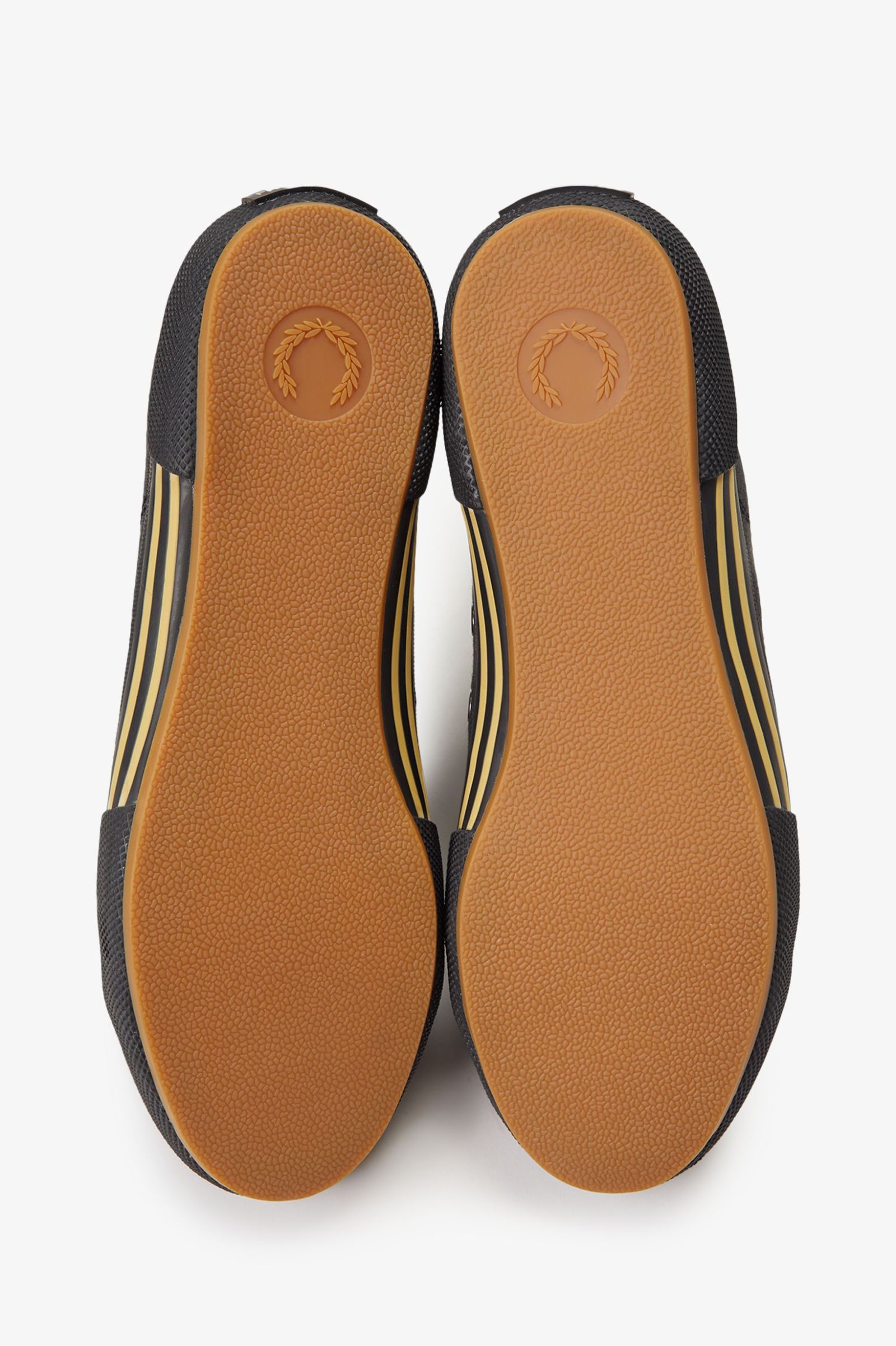Sapatilhas Fred Perry B708 'Vintage Tennis Canvas' Preto-4