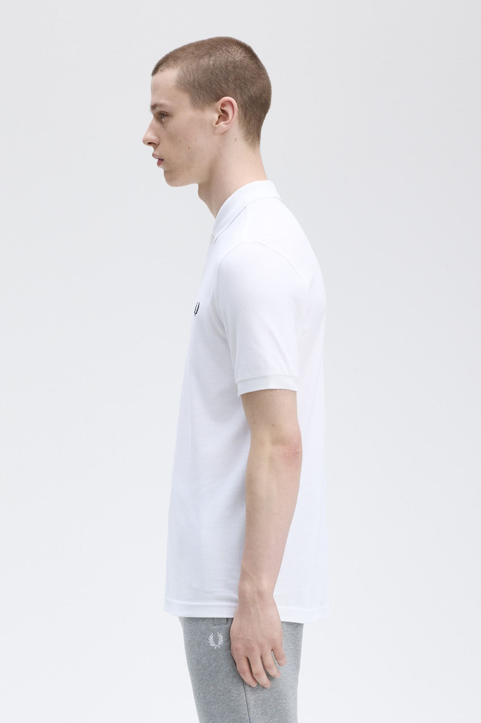 Polo Fred Perry 'M6000' Branco-2