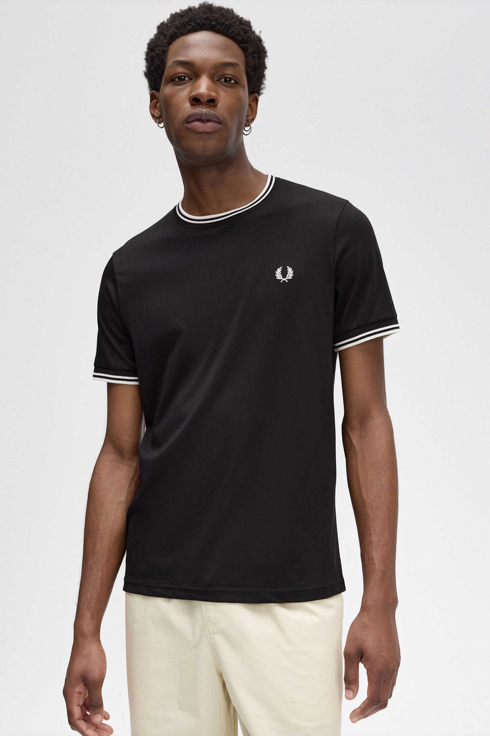 T-Shirt 'Twin Tipped' Preto-3