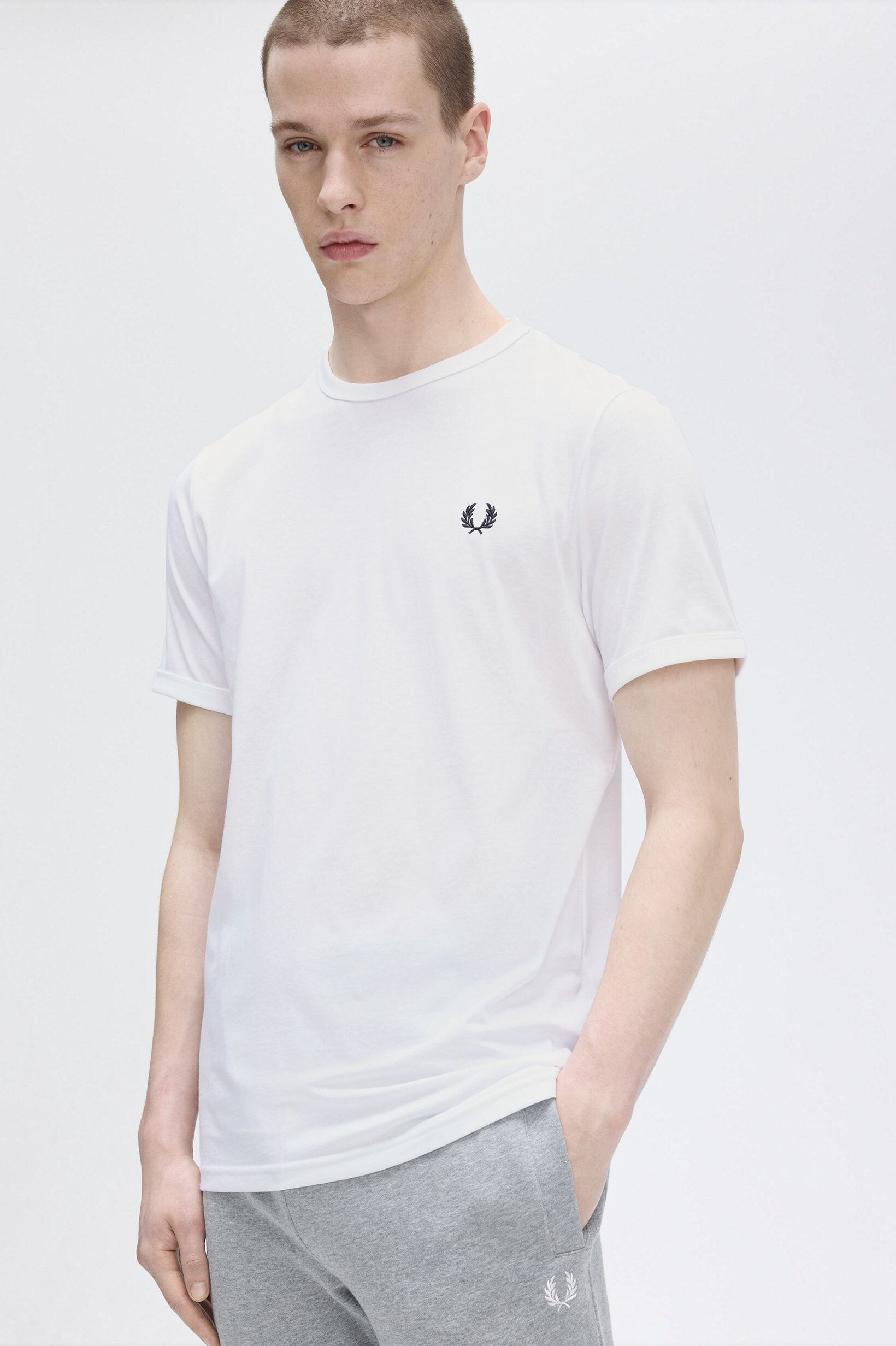 T-Shirt 'Ringer' Branco-2