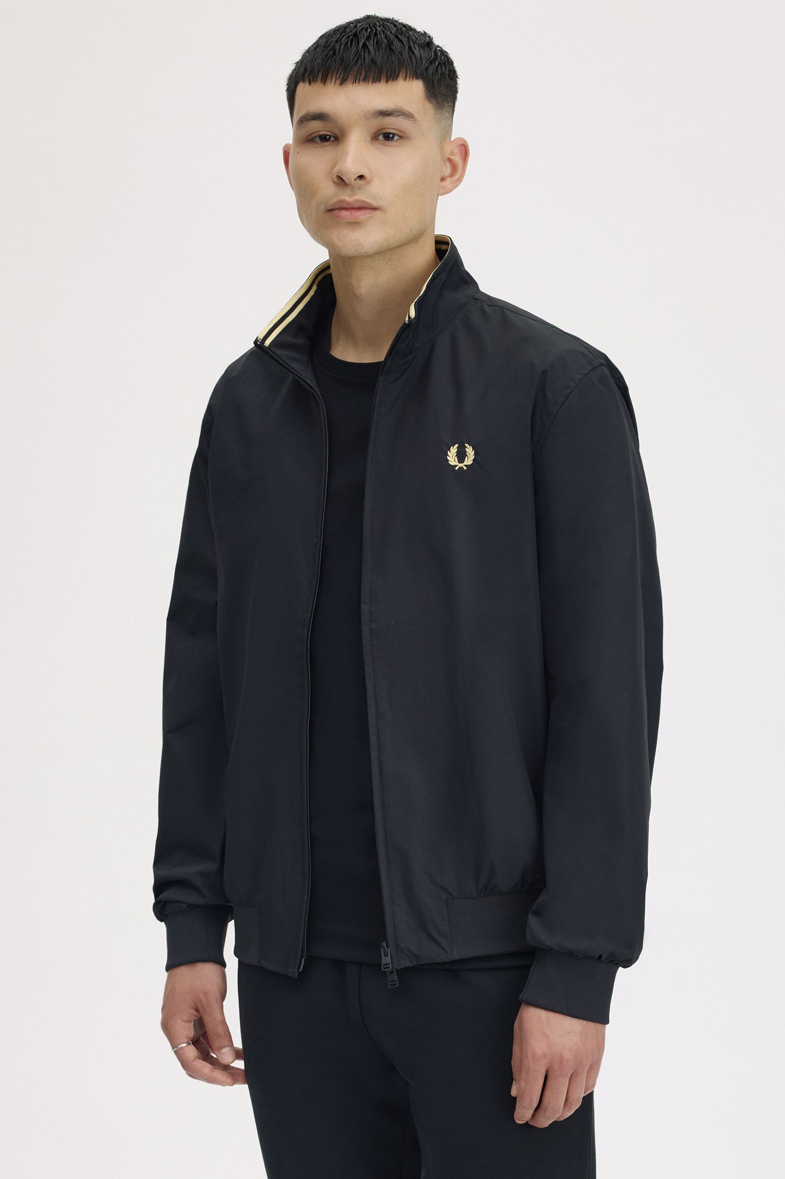 Casaco 'Brentham' em Preto Preto-2