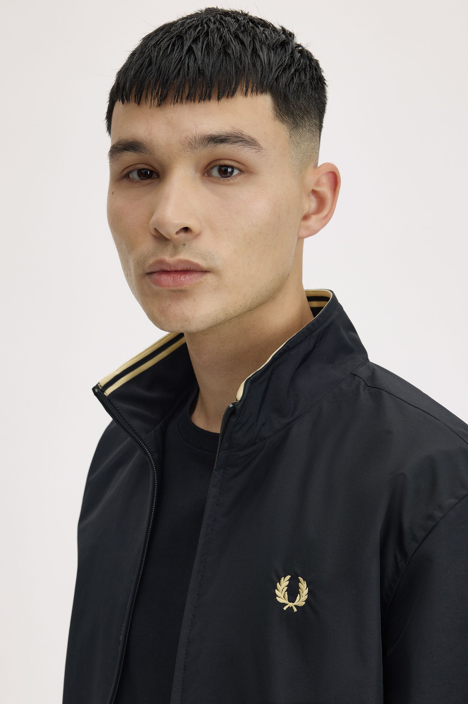 Casaco 'Brentham' em Preto Preto-3