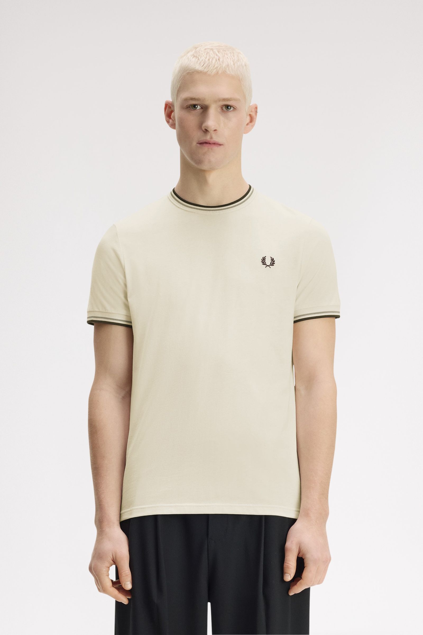 Imagem 0 de T-Shirt 'Twin Tipped' em Cru