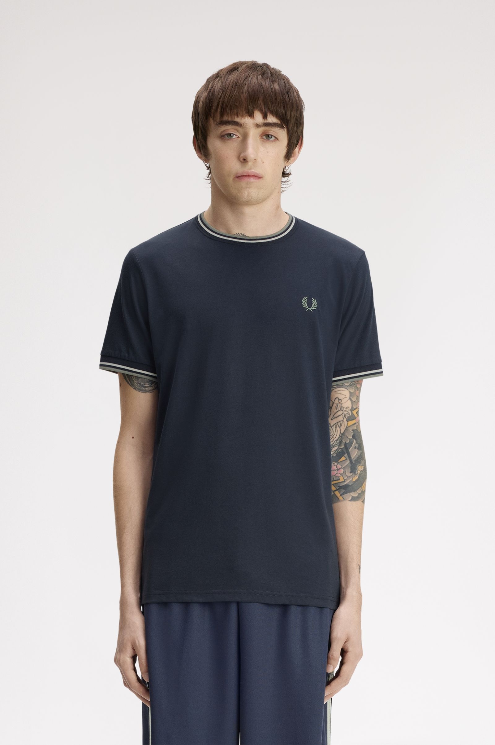 Imagem 0 de T-Shirt 'Twin Tipped' em Azul