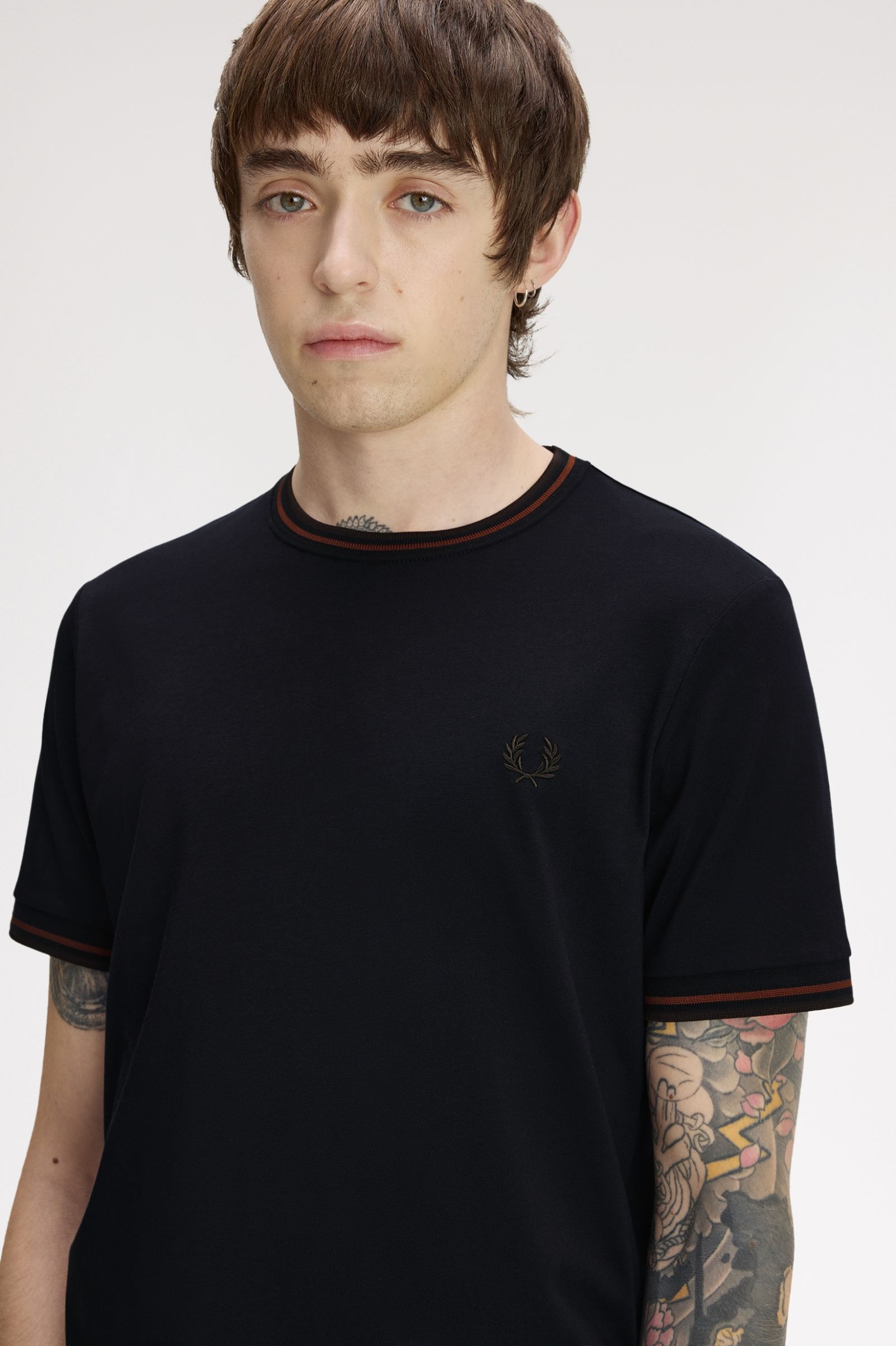 T-Shirt 'Twin Tipped' em Azul Azul-3