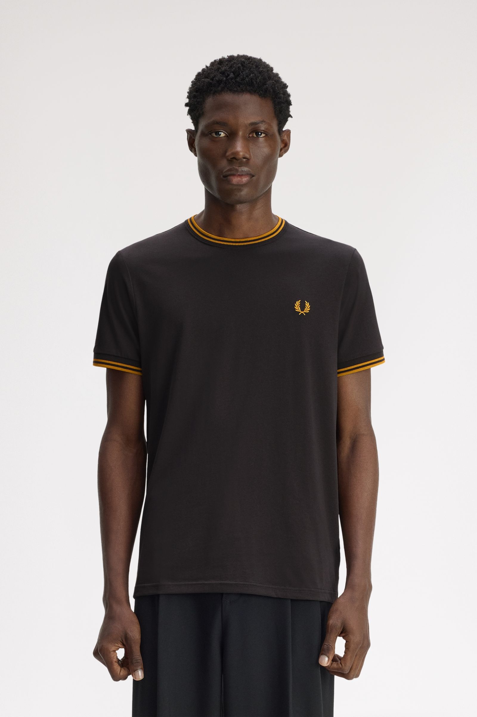 Imagem 0 de T-Shirt 'Twin Tipped' em Cinzento