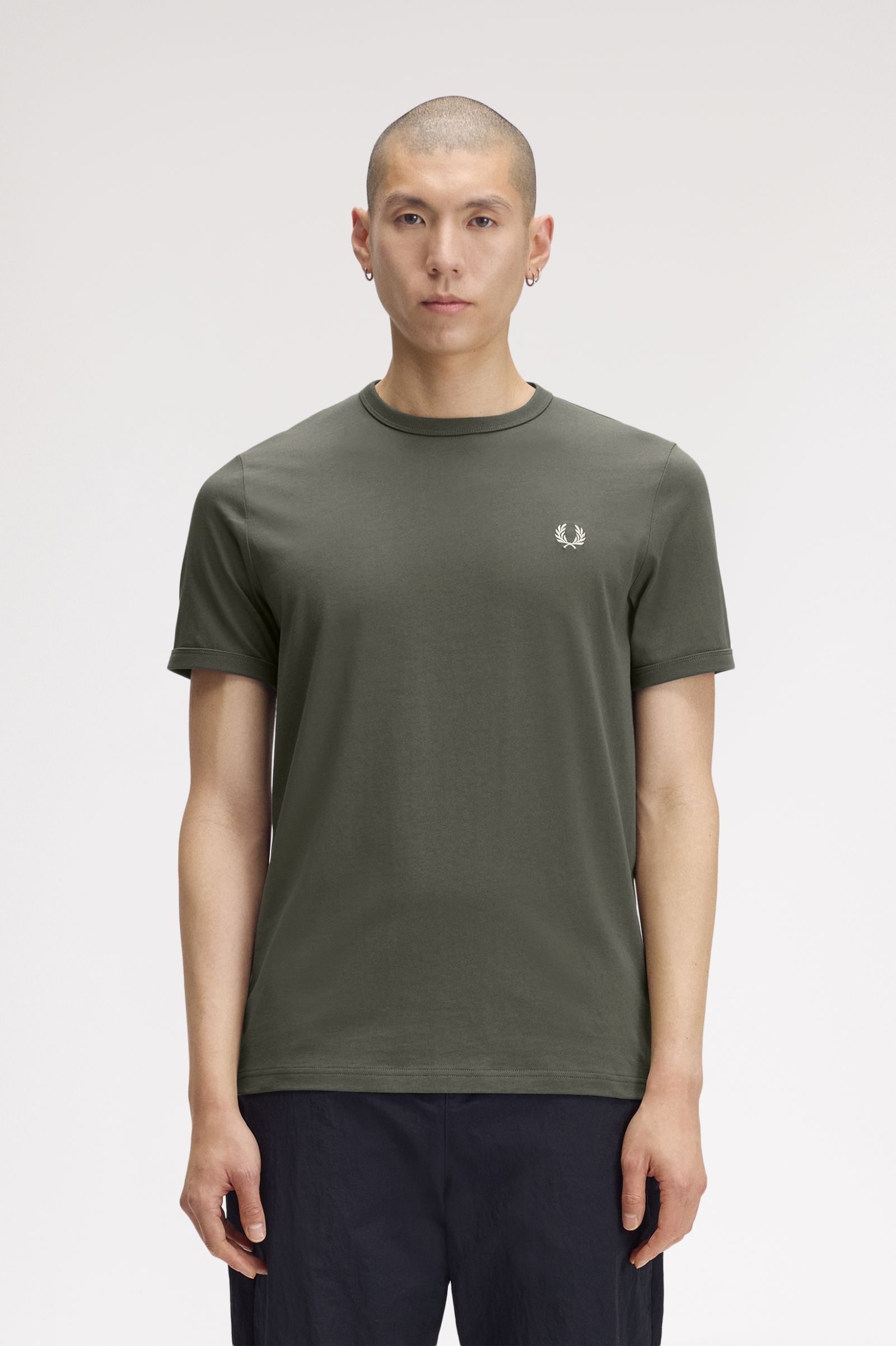 Imagem 0 de T-Shirt 'Ringer' em Verde