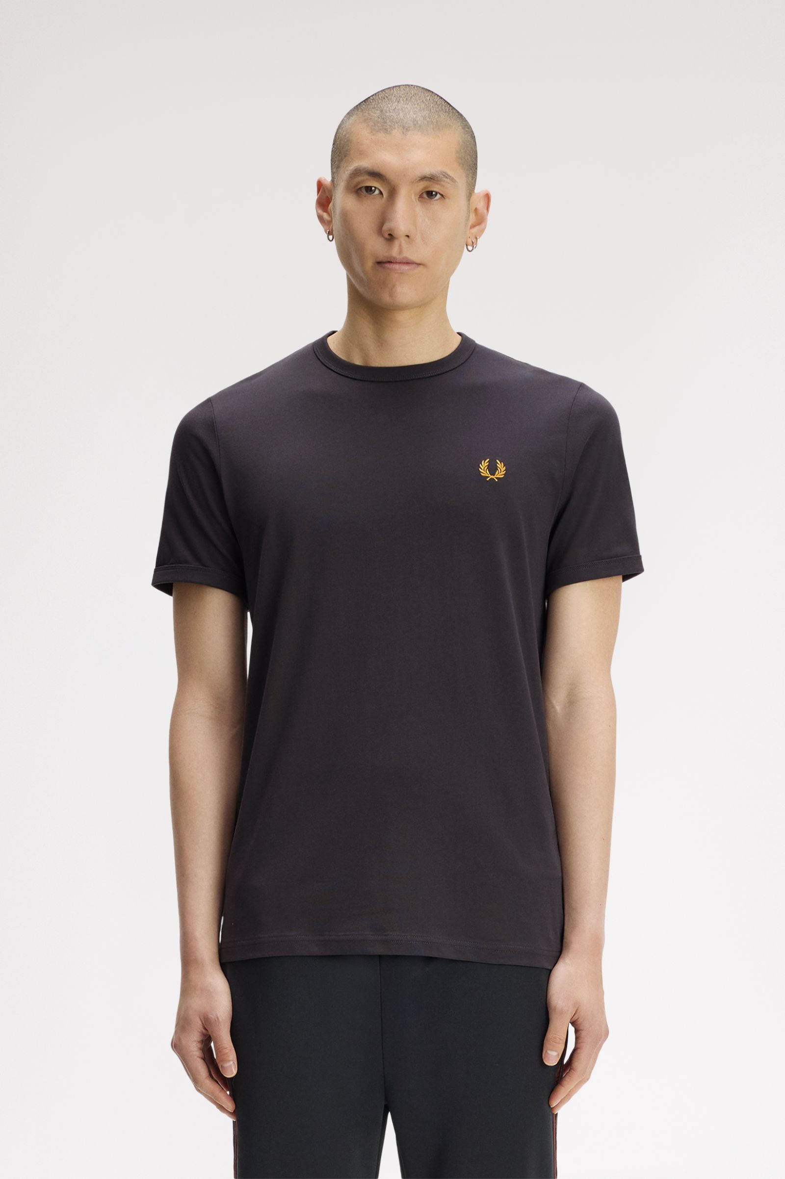 Imagem 0 de T-Shirt 'Ringer' em Cinzento