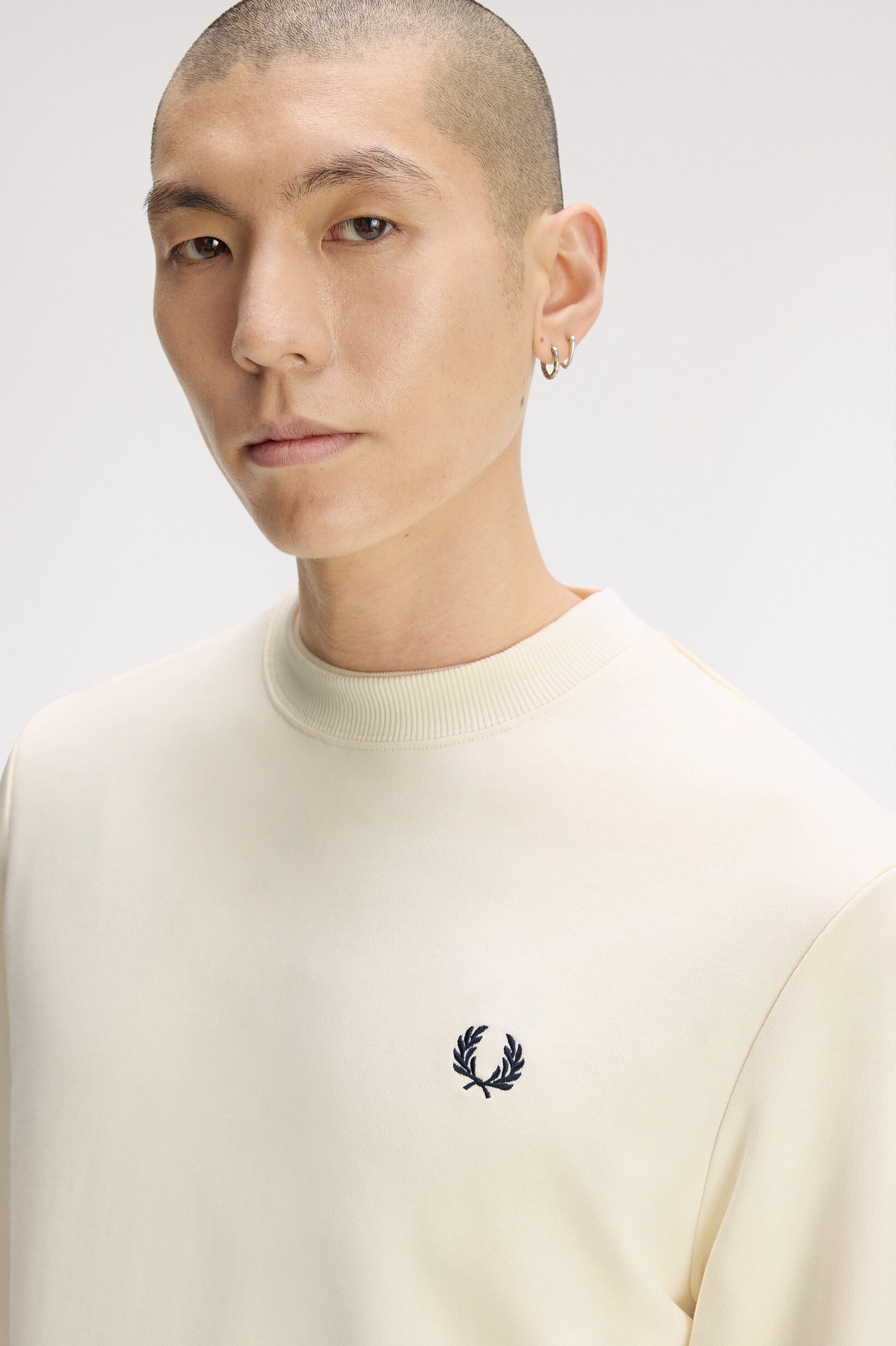 Sweatshirt Gola Redonda em Cru Cru-3