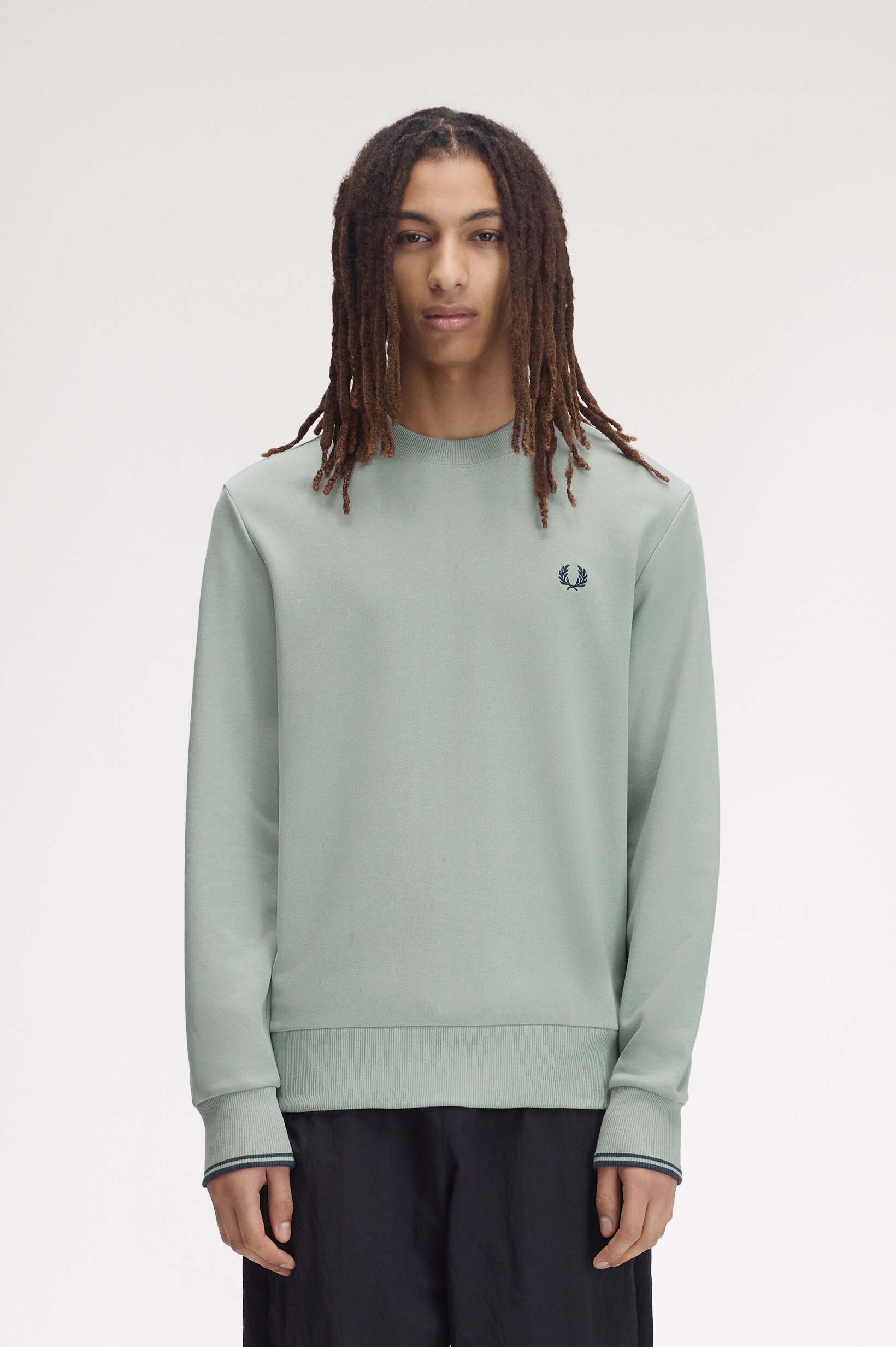 Imagem 0 de Sweatshirt Gola Redonda em Azul-claro